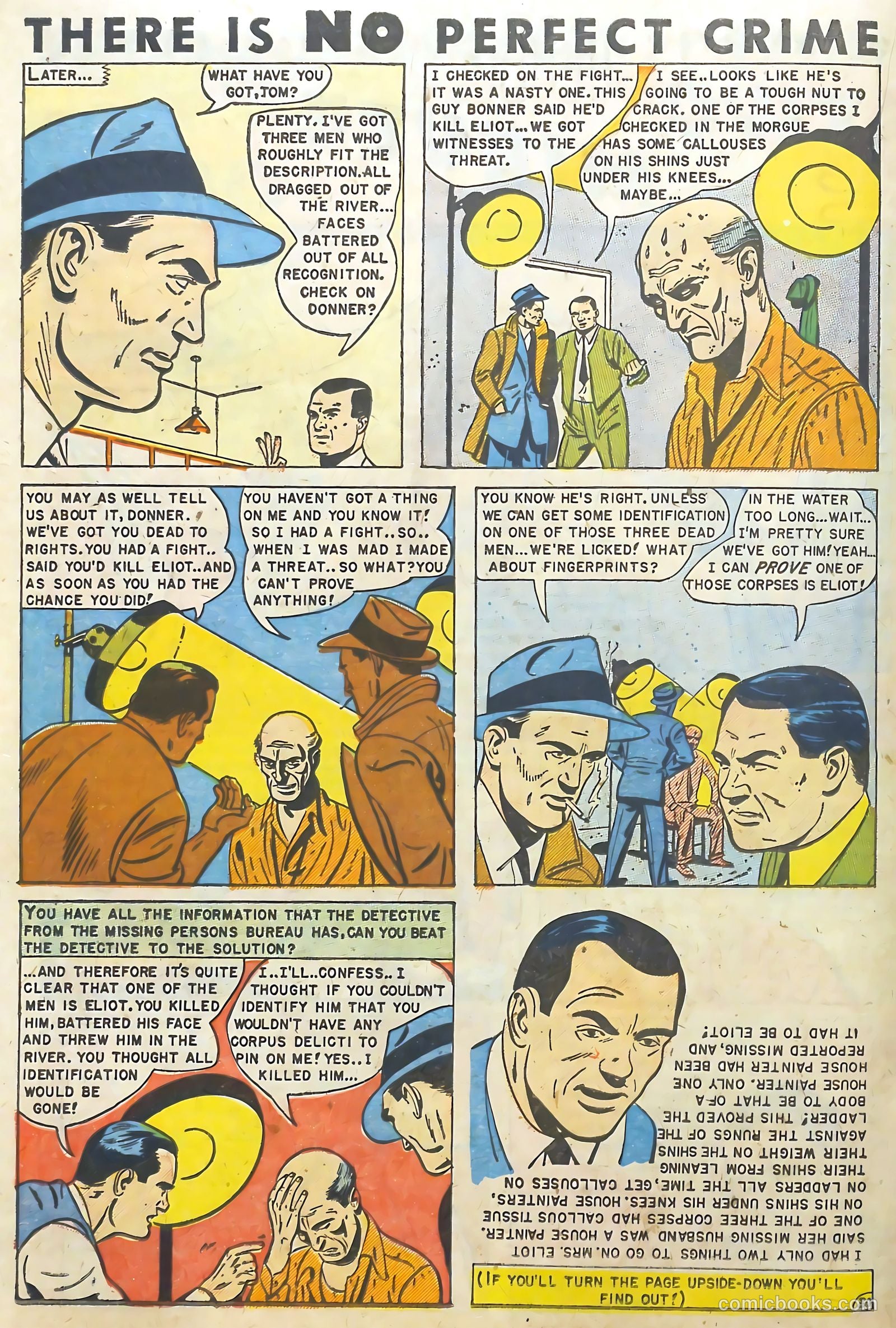 The Perfect Crime #1 (1951) — page 30 of 52
