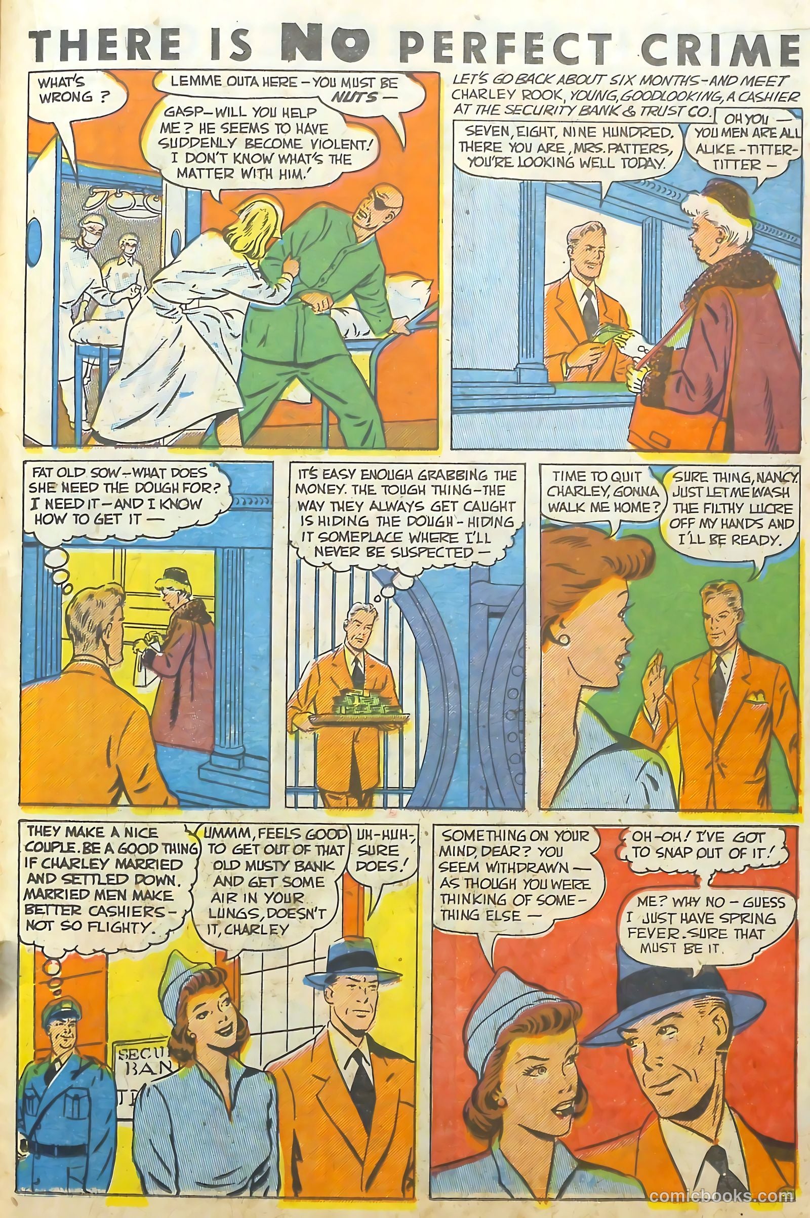 The Perfect Crime #1 (1951) — page 33 of 52