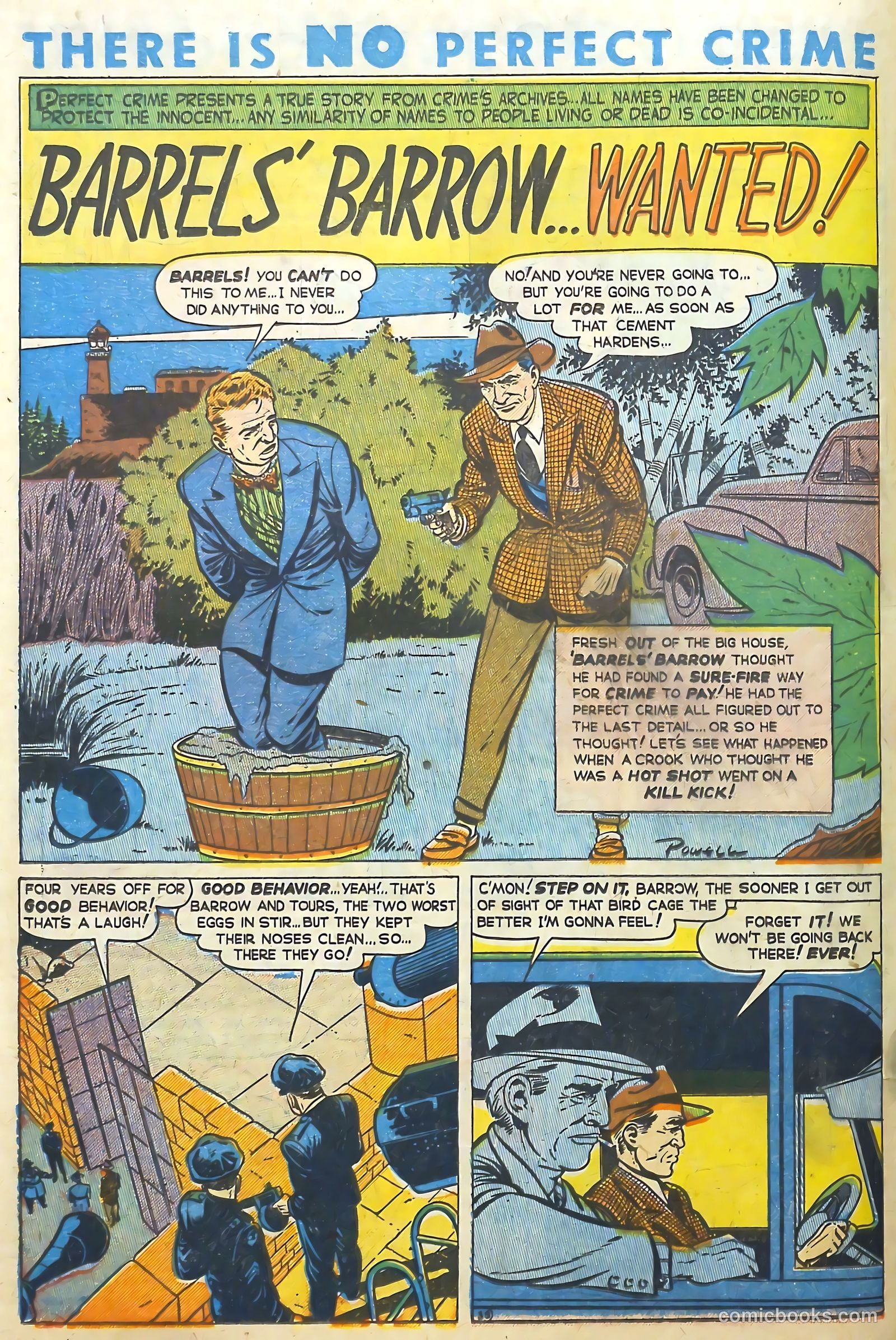 The Perfect Crime #1 (1951) — page 38 of 52