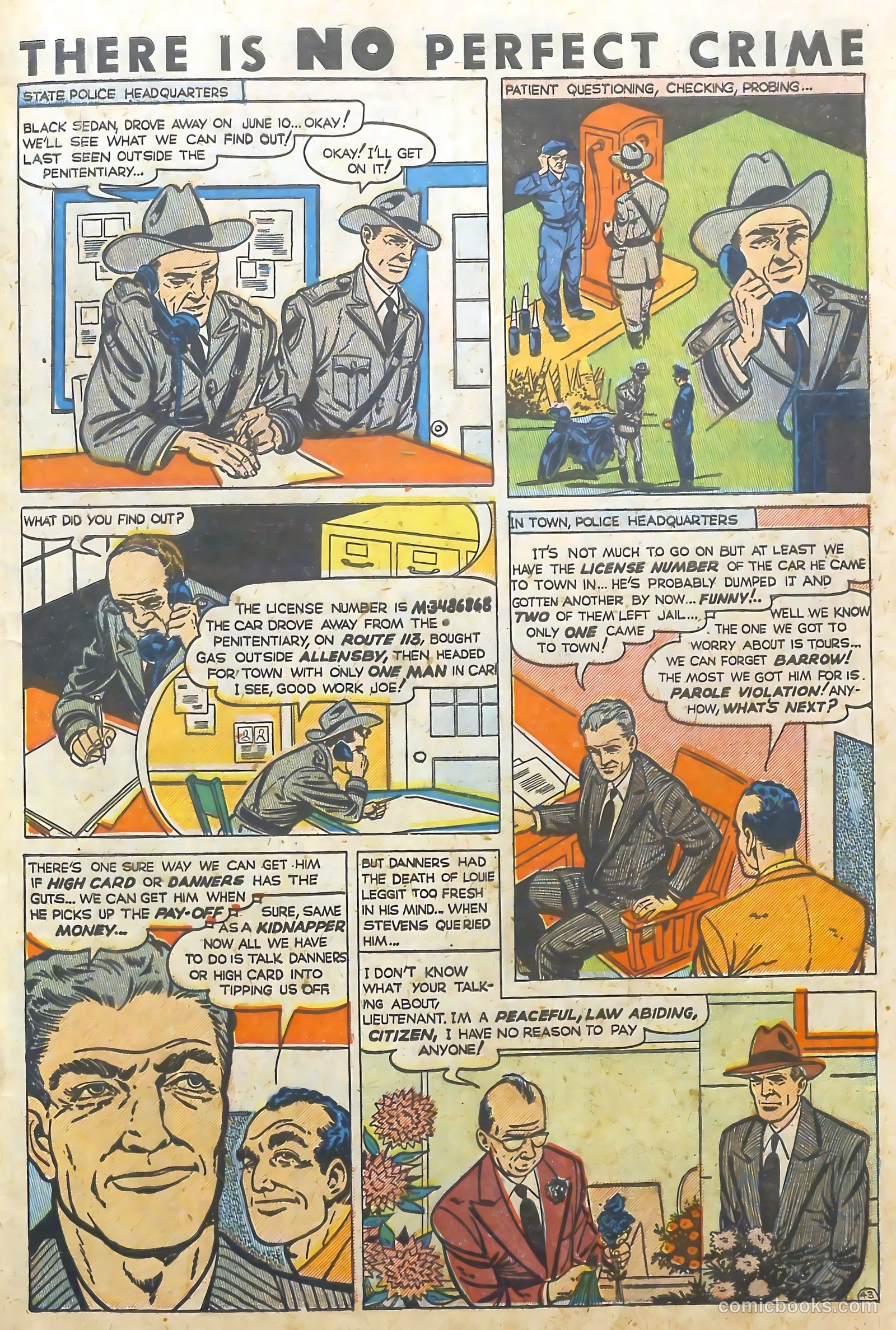 The Perfect Crime #1 (1951) — page 43 of 52