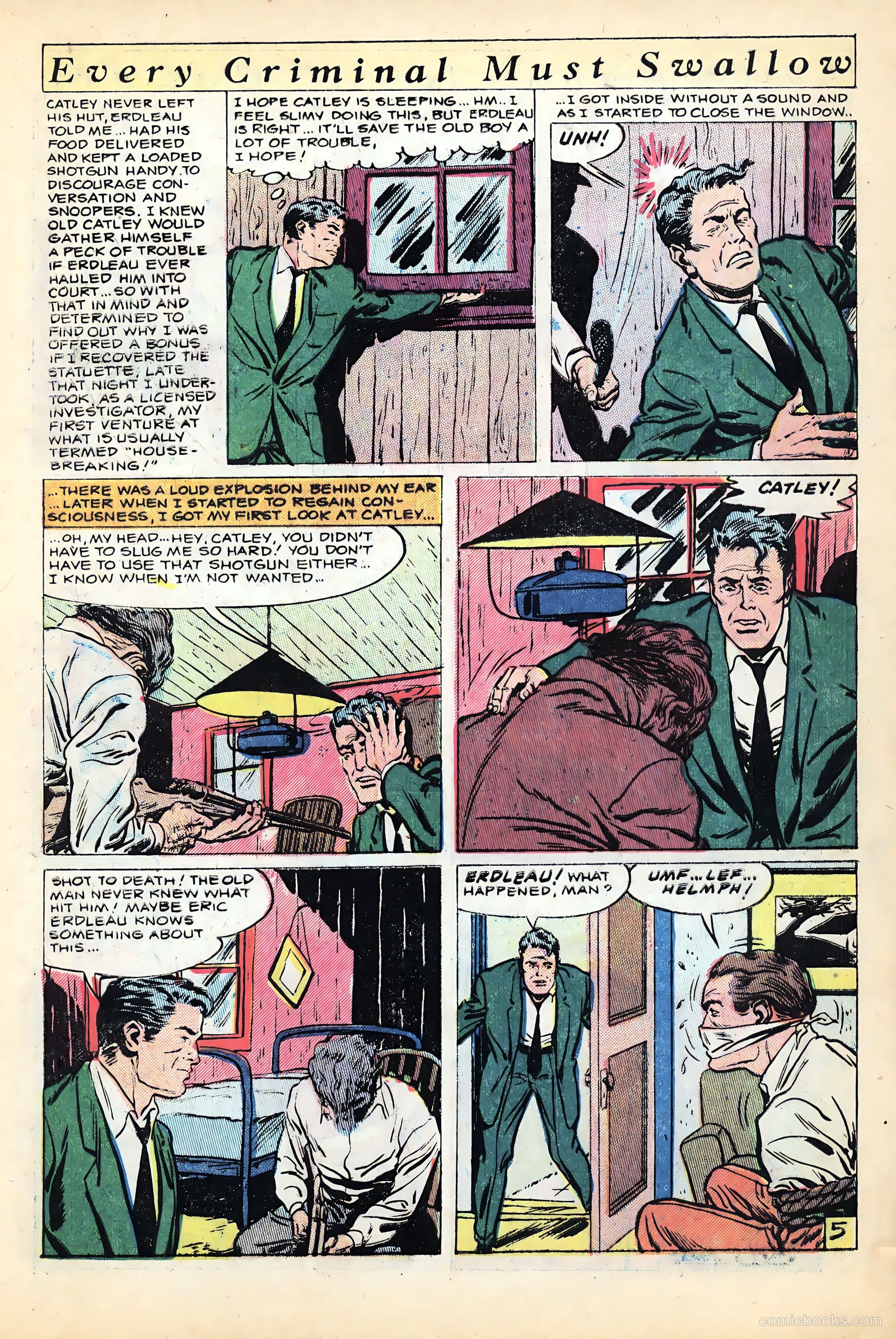 The Perfect Crime #12 (1951) — page 3 of 52