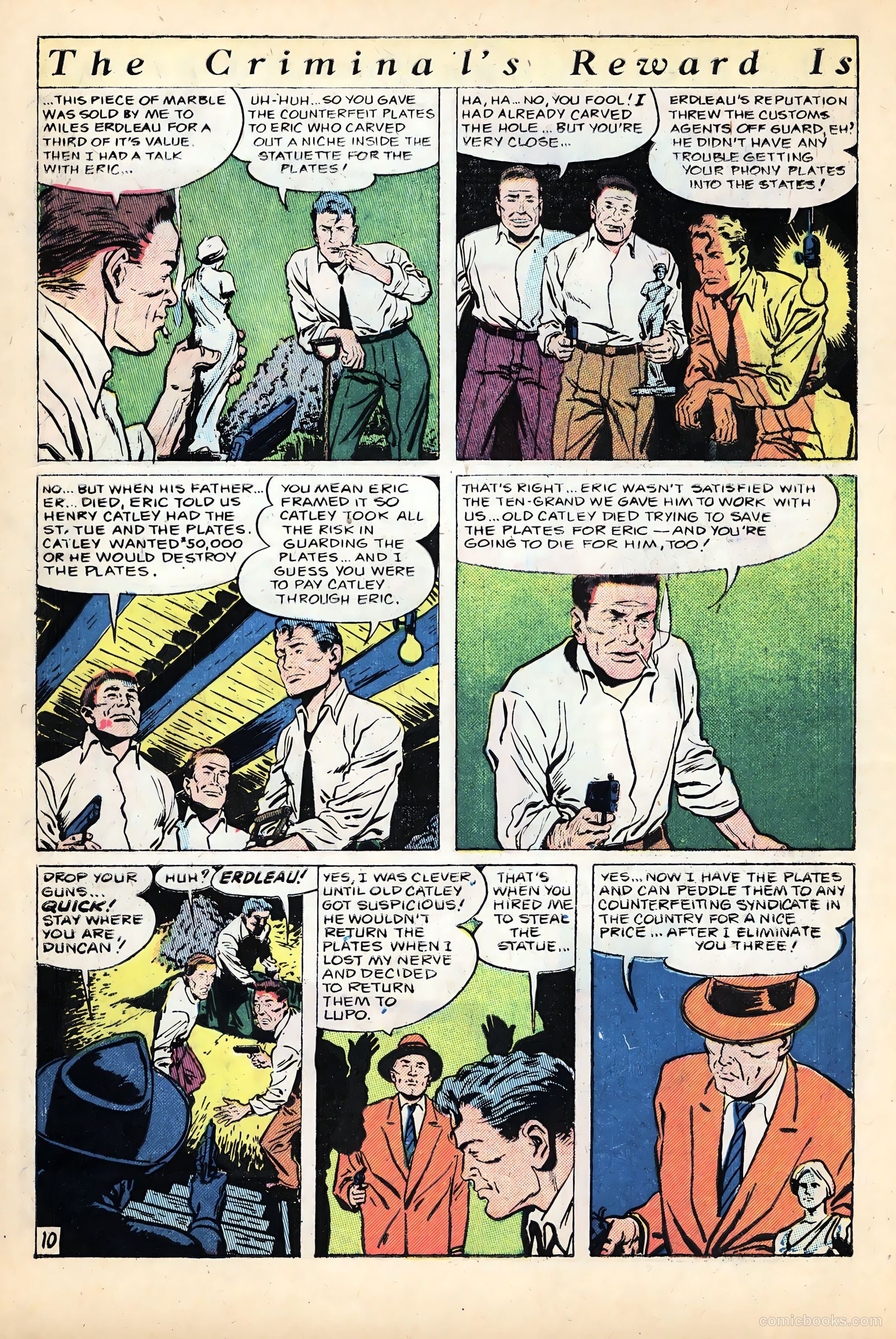 The Perfect Crime #12 (1951) — page 8 of 52