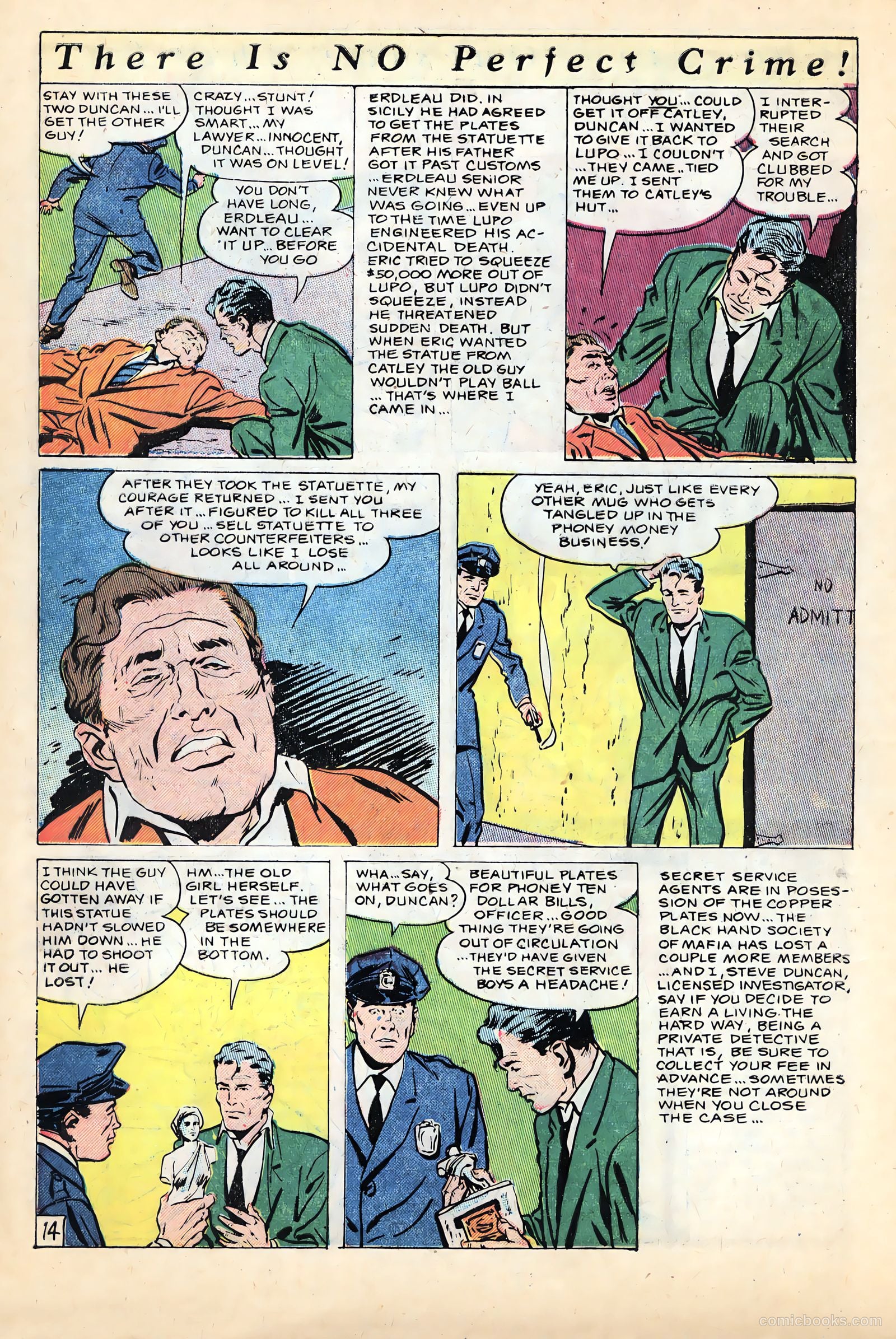 The Perfect Crime #12 (1951) — page 12 of 52
