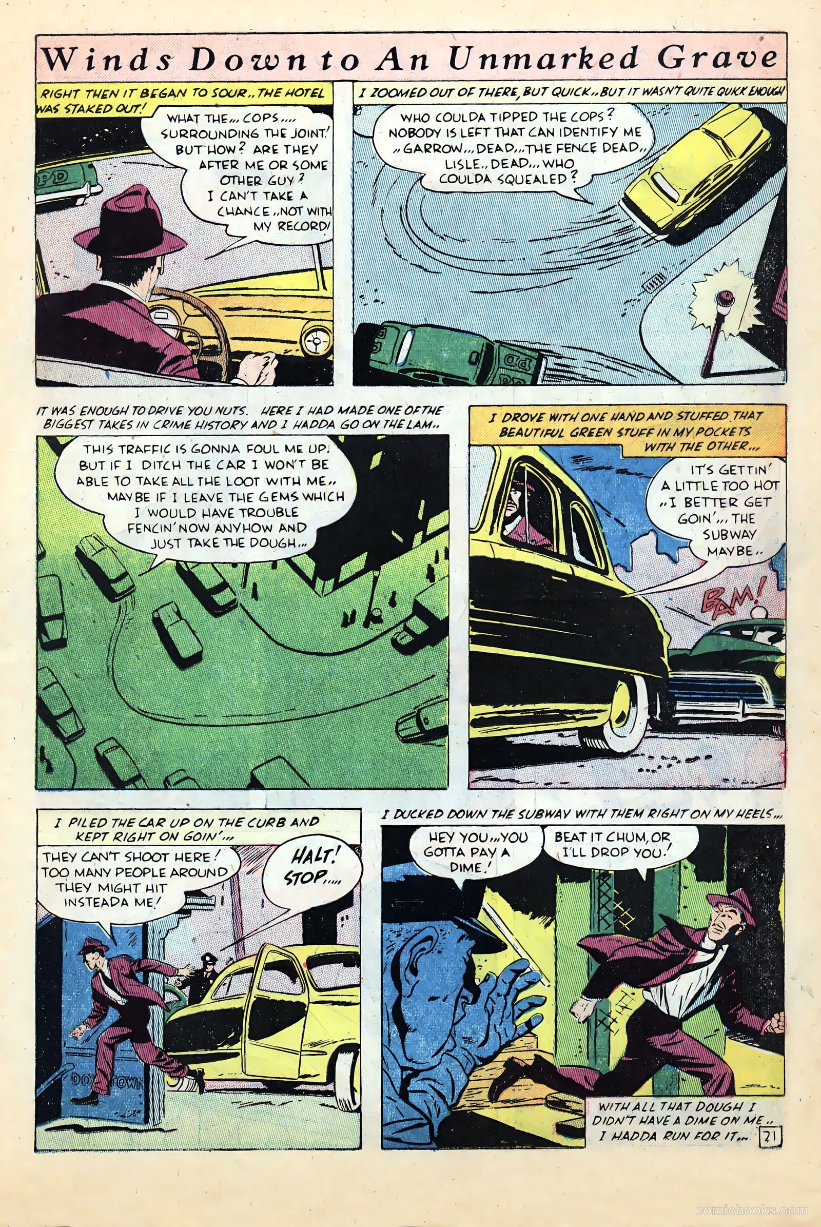 The Perfect Crime #12 (1951) — page 19 of 52