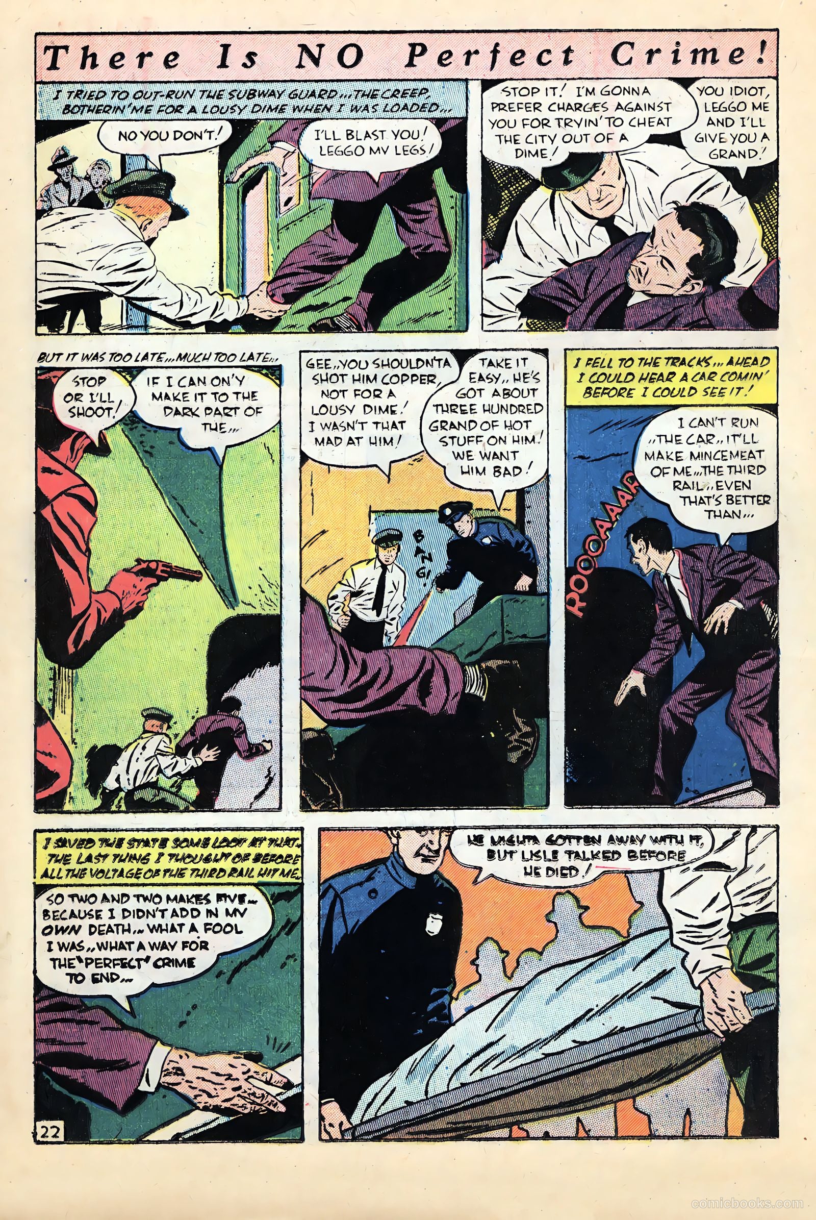 The Perfect Crime #12 (1951) — page 20 of 52