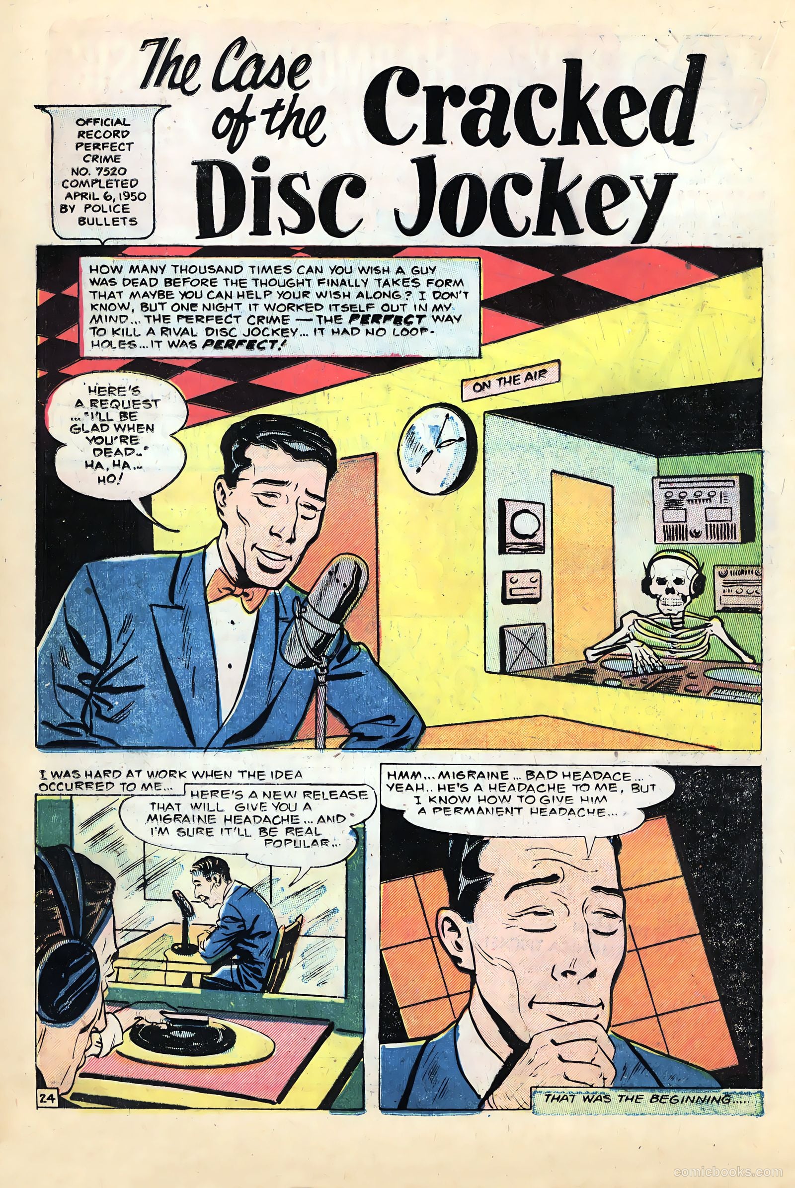The Perfect Crime #12 (1951) — page 22 of 52