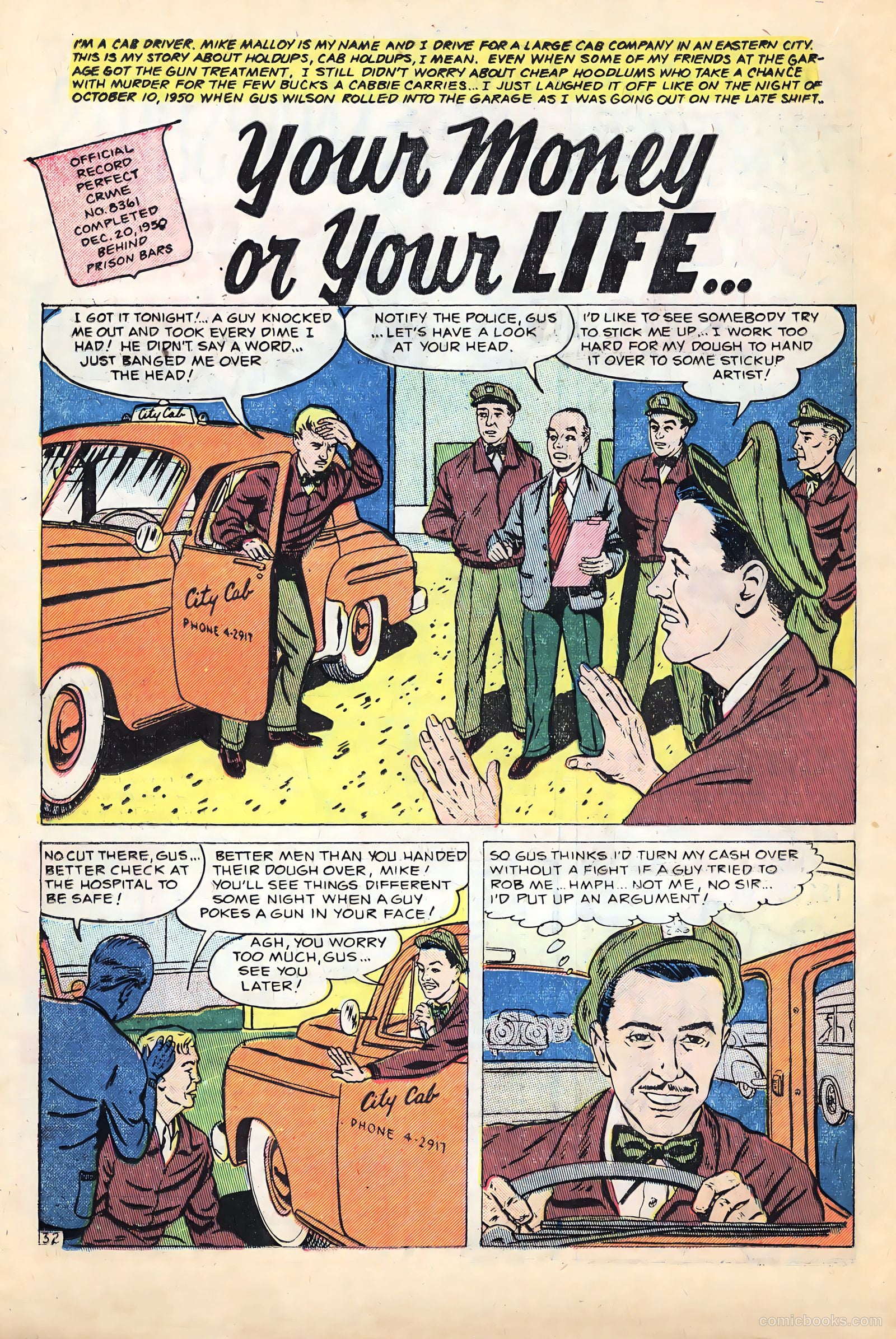 The Perfect Crime #12 (1951) — page 30 of 52