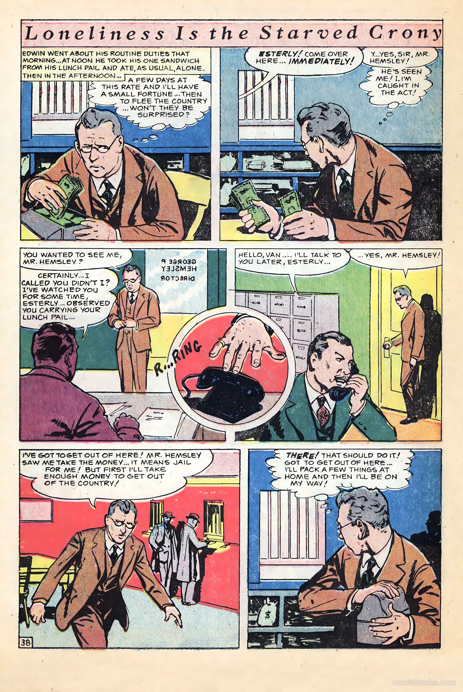 The Perfect Crime #12 (1951) — page 36 of 52
