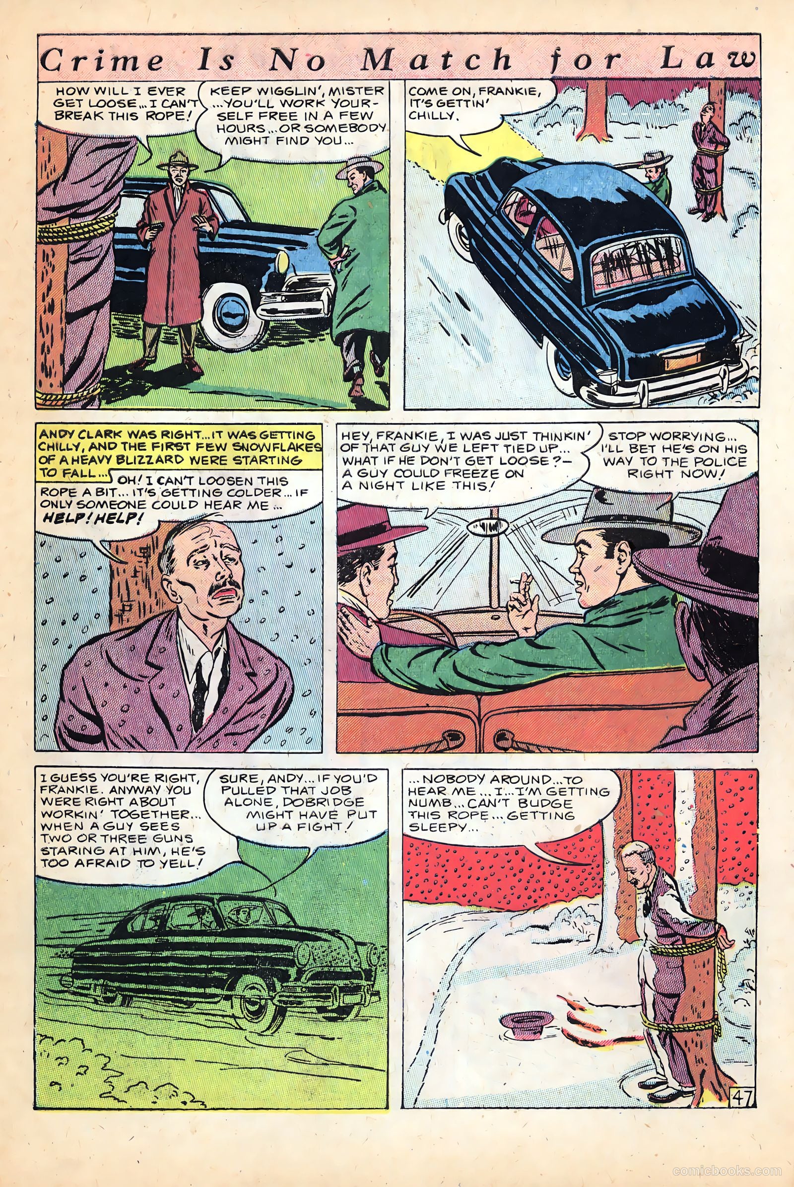 The Perfect Crime #12 (1951) — page 45 of 52