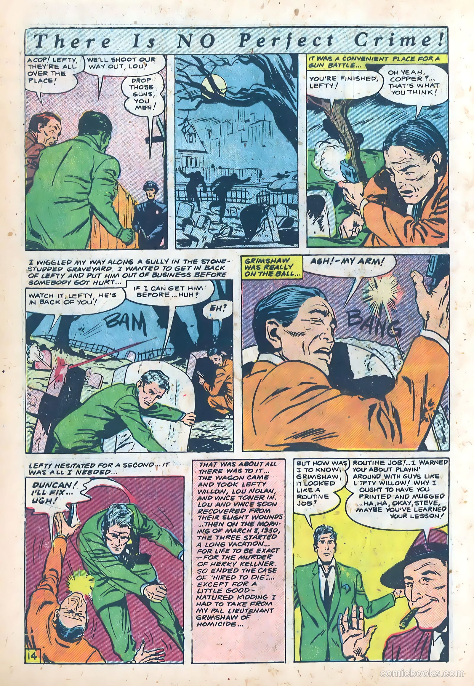 The Perfect Crime #13 (1951) — page 14 of 52