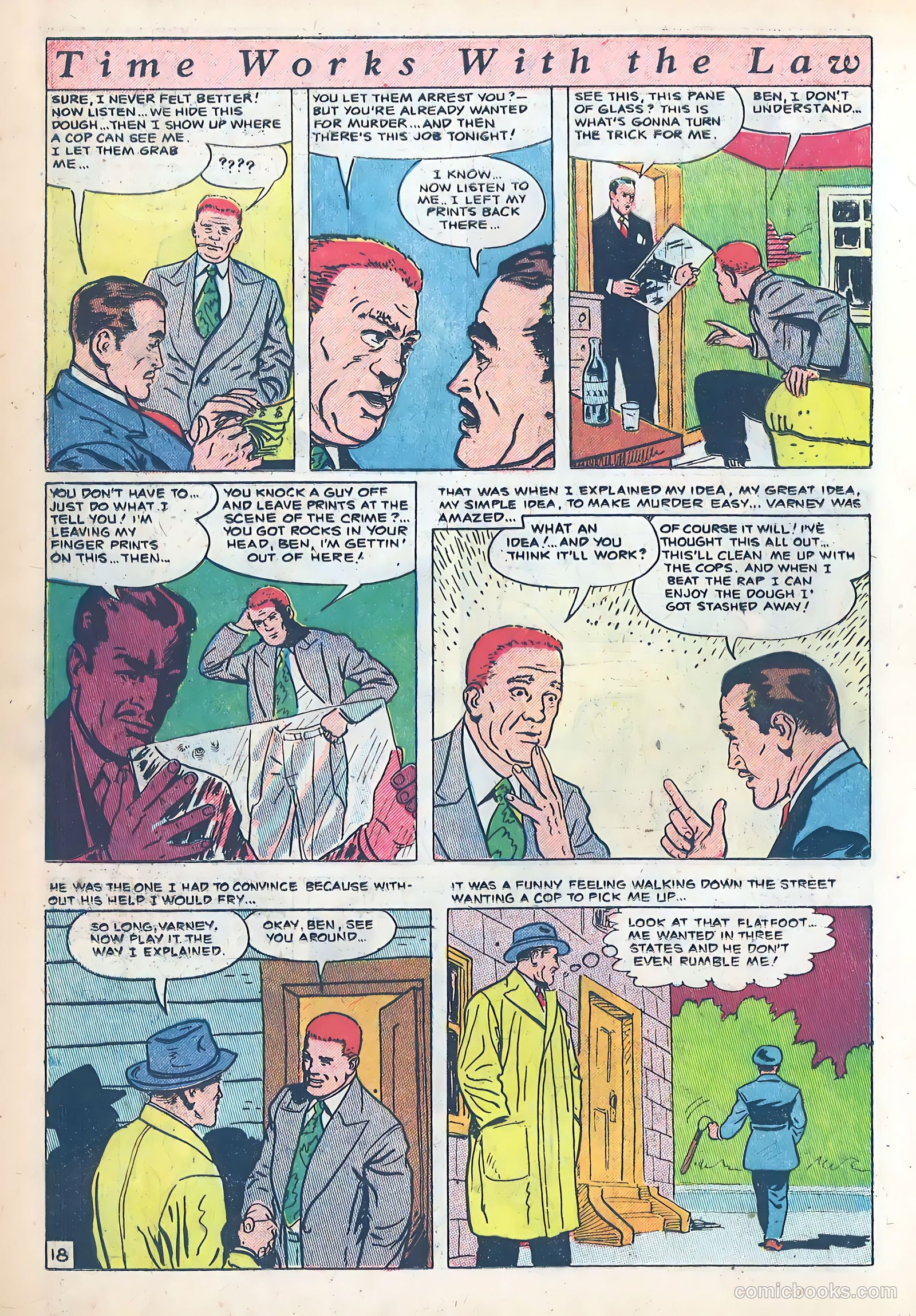 The Perfect Crime #13 (1951) — page 18 of 52