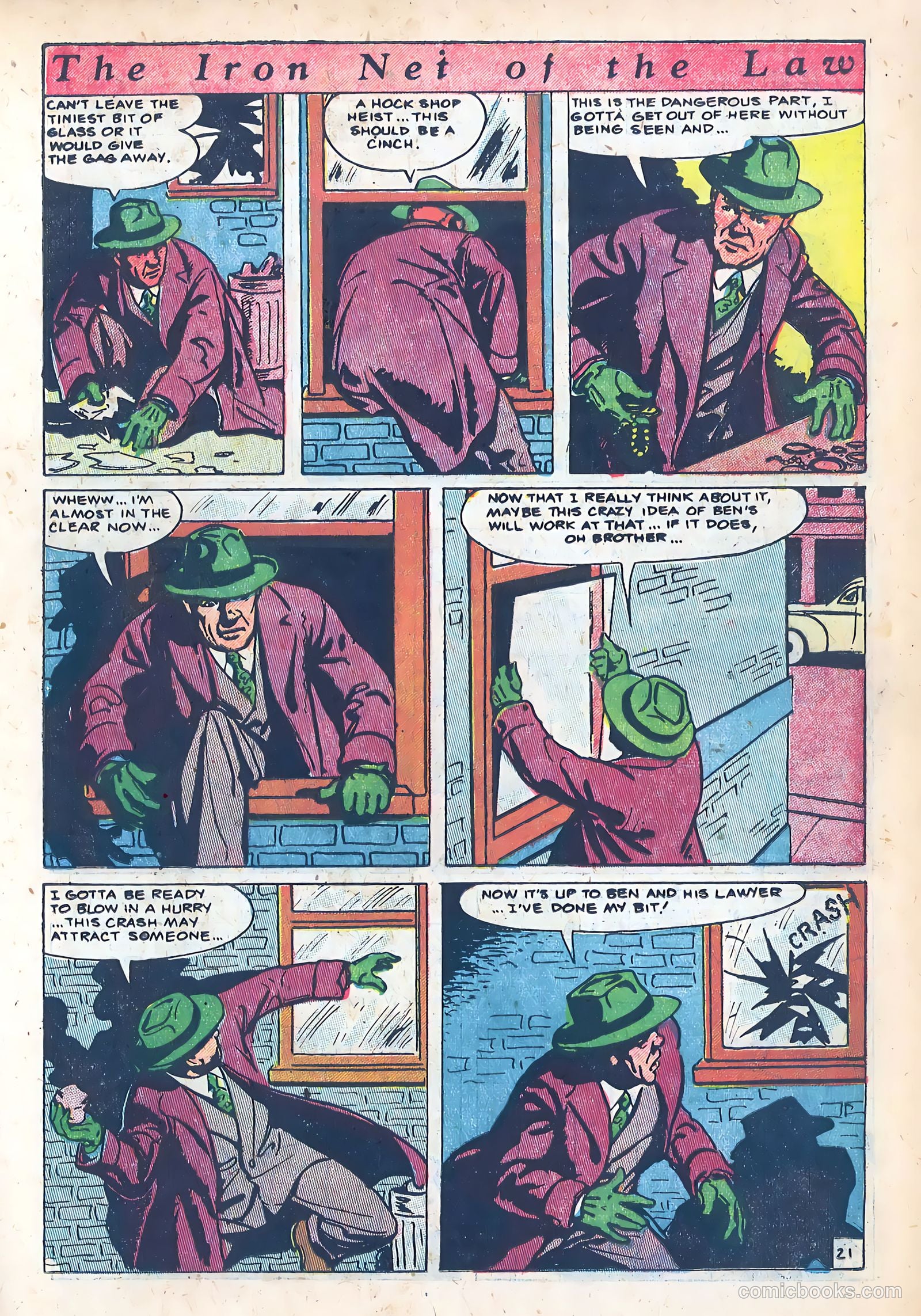 The Perfect Crime #13 (1951) — page 21 of 52