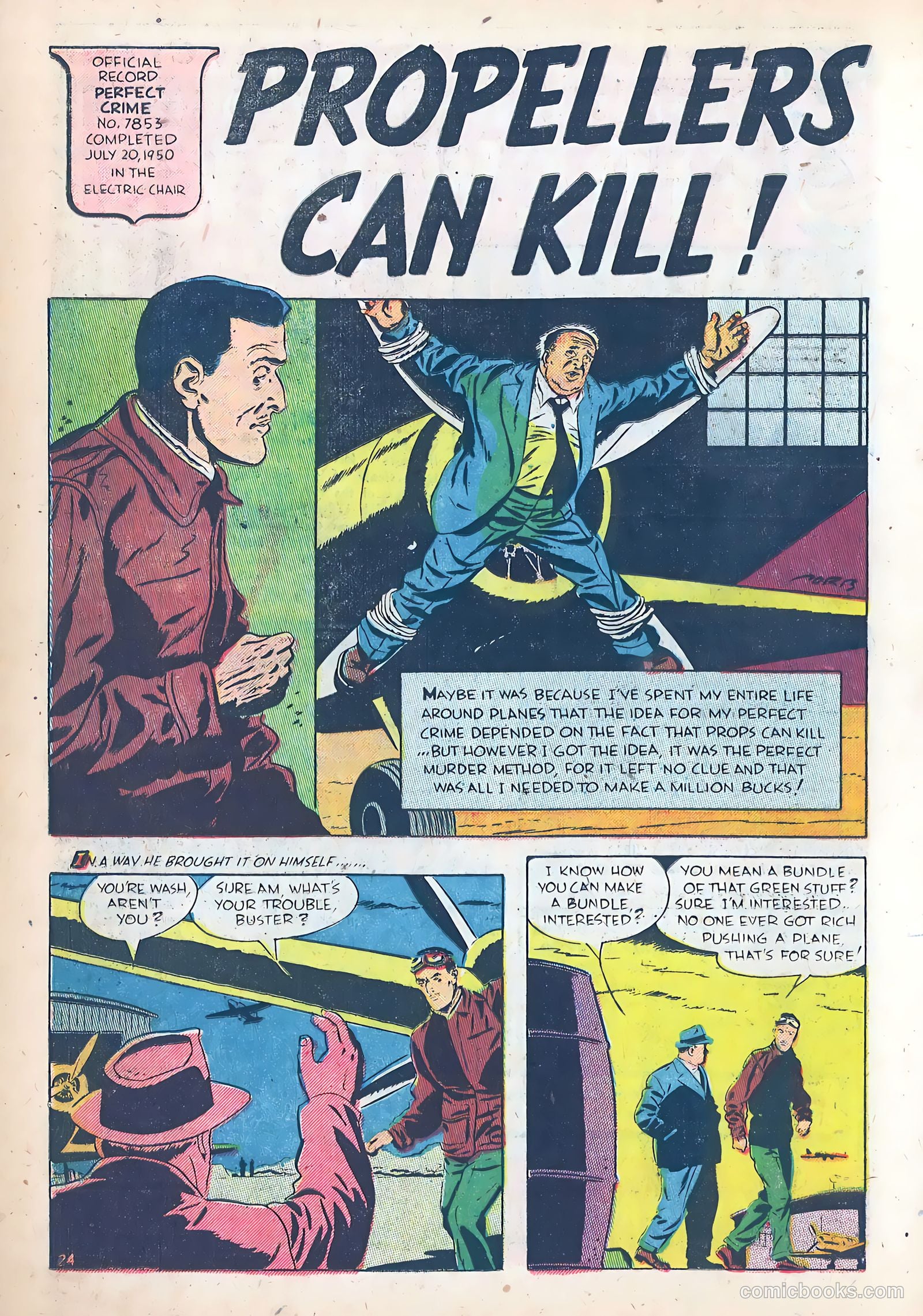 The Perfect Crime #13 (1951) — page 24 of 52