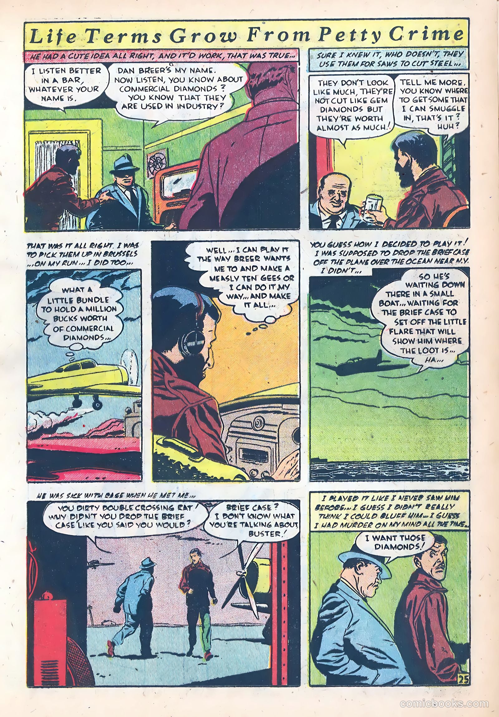 The Perfect Crime #13 (1951) — page 25 of 52