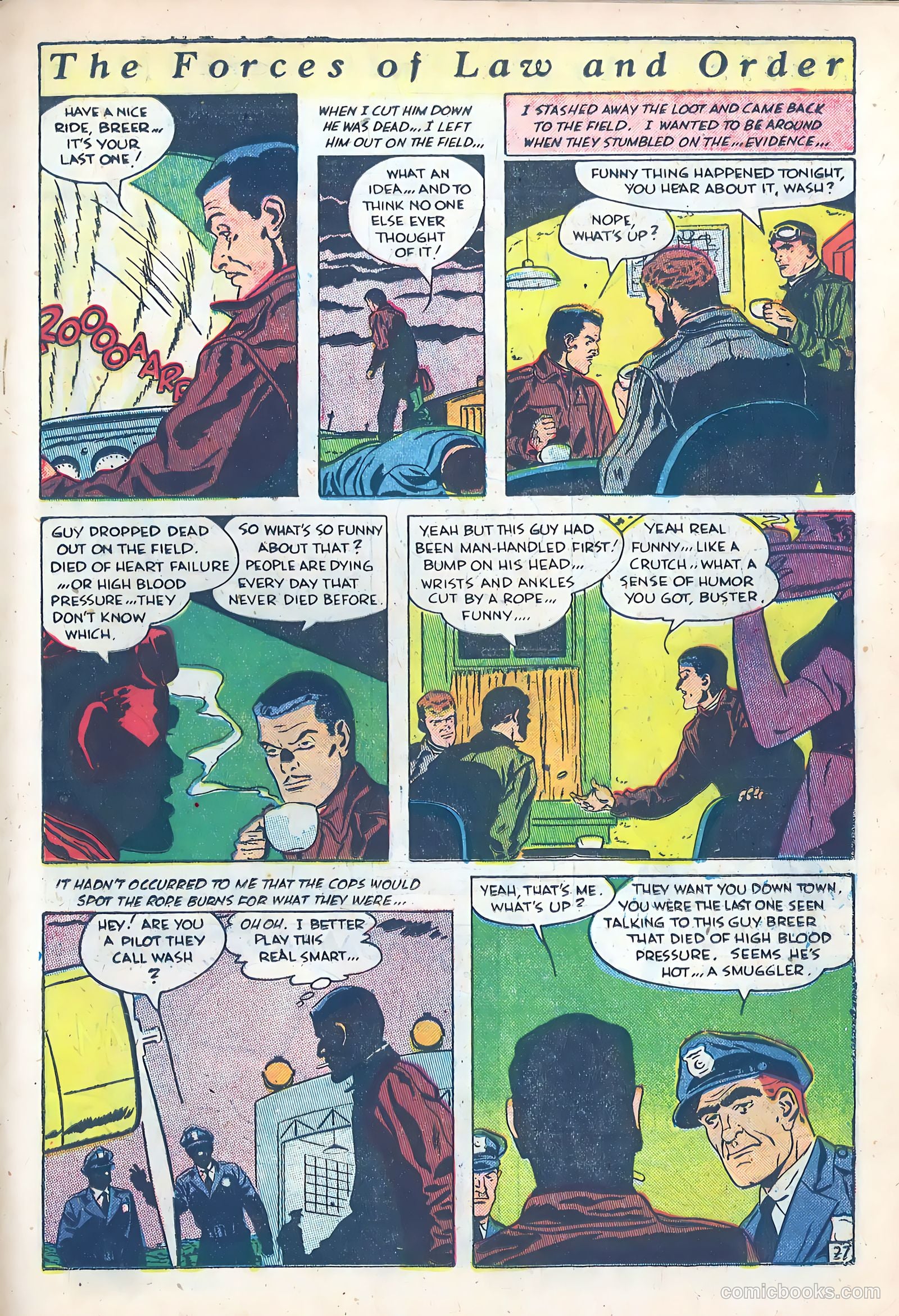 The Perfect Crime #13 (1951) — page 27 of 52