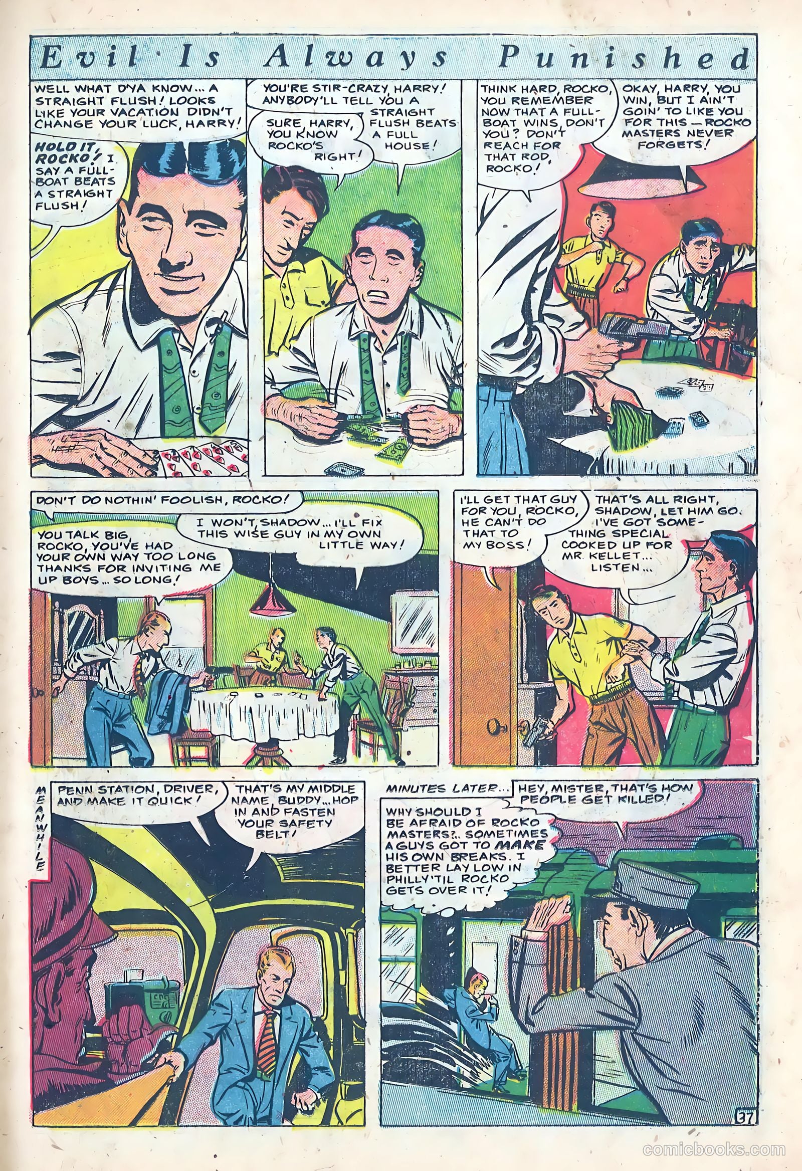 The Perfect Crime #13 (1951) — page 37 of 52