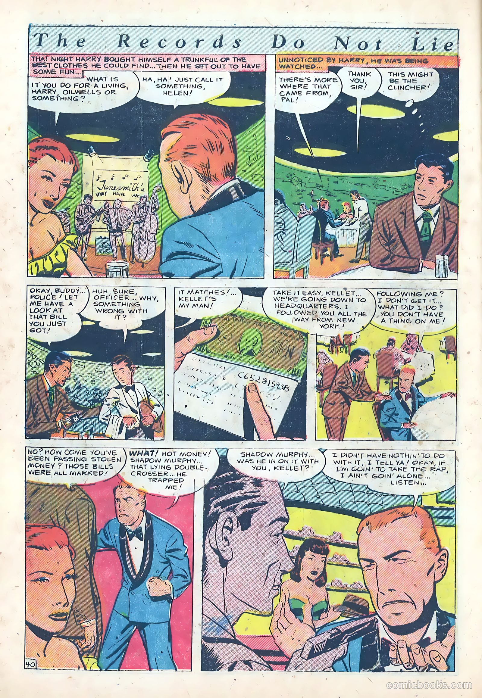 The Perfect Crime #13 (1951) — page 40 of 52
