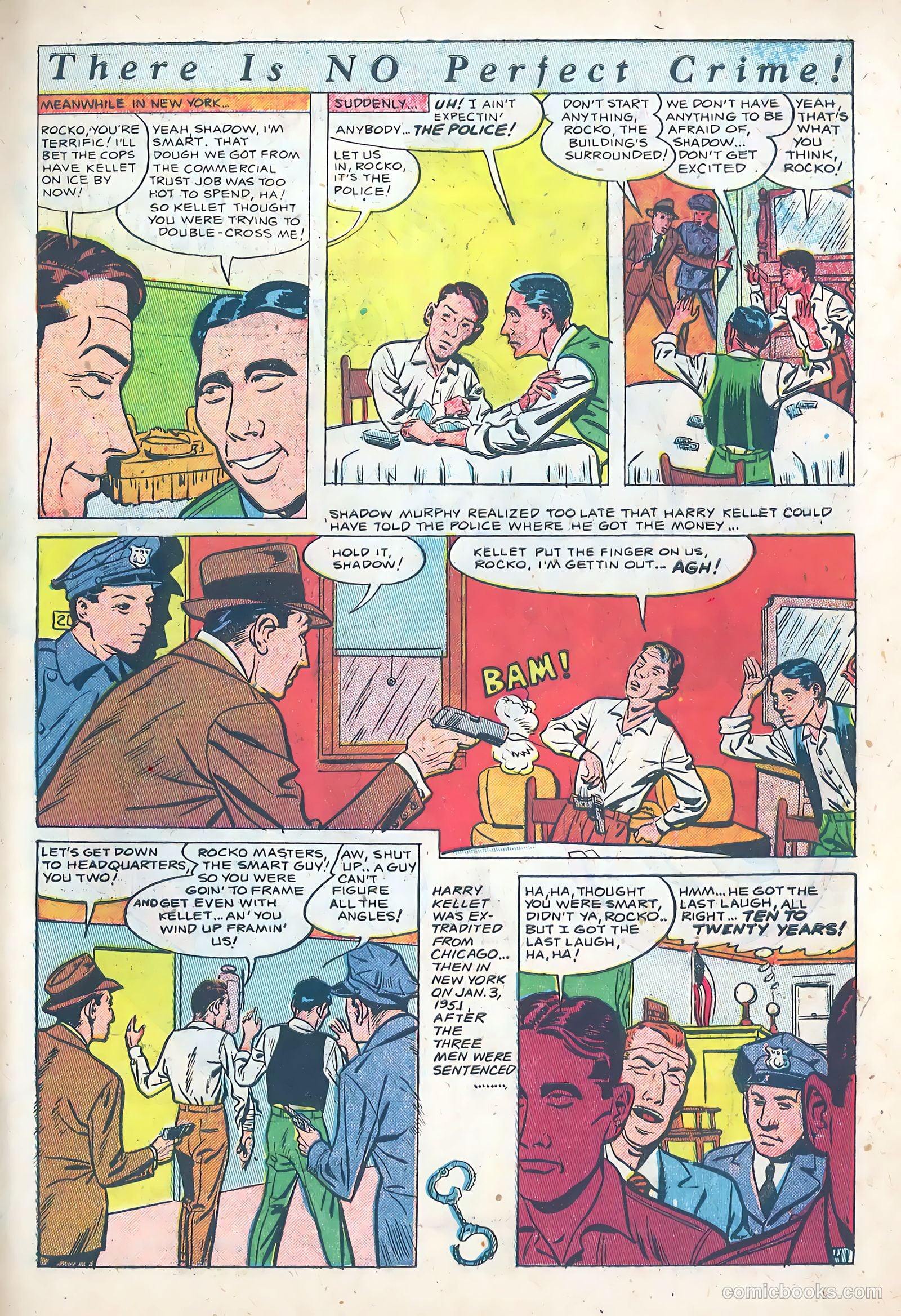 The Perfect Crime #13 (1951) — page 41 of 52