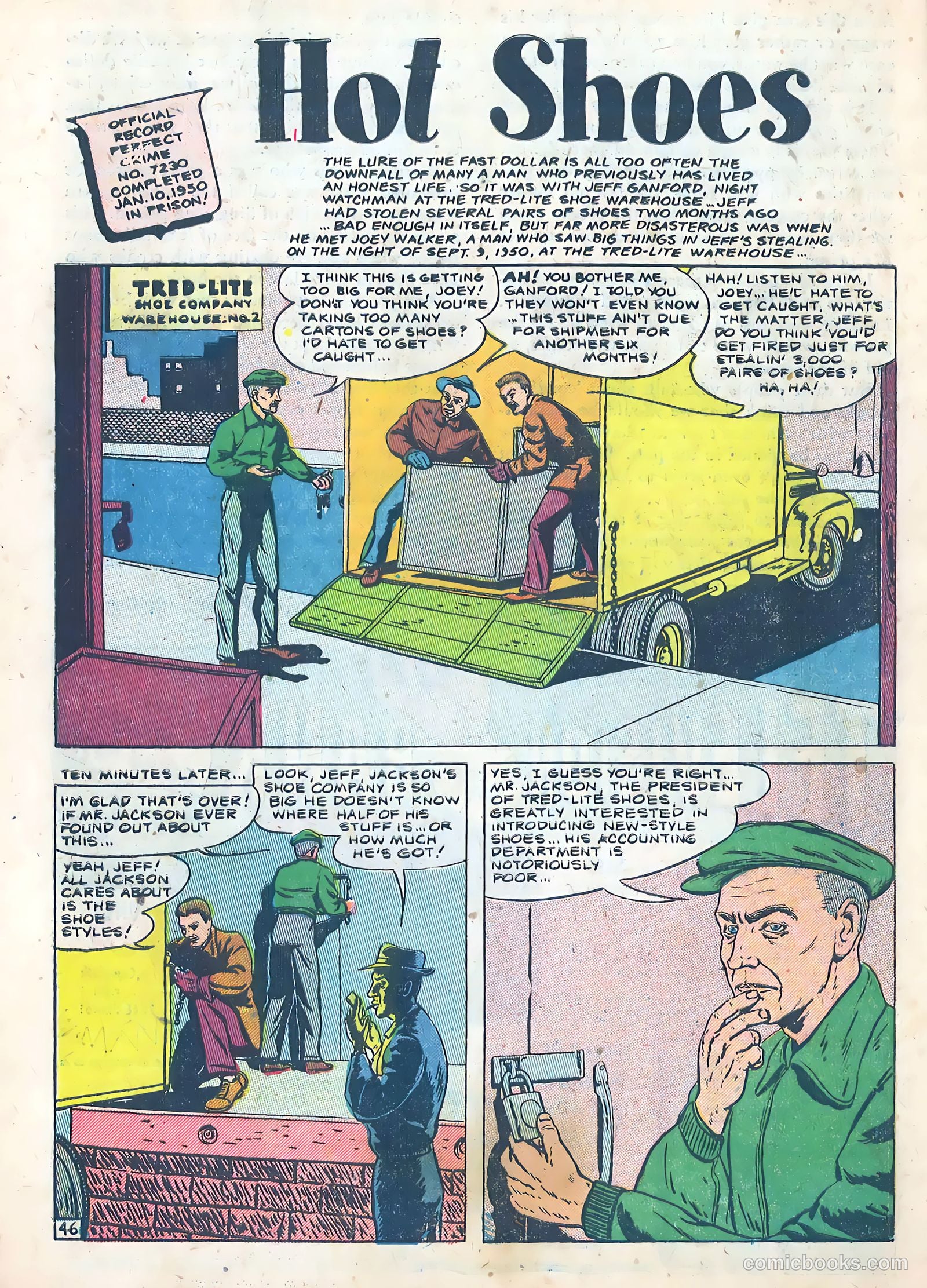 The Perfect Crime #13 (1951) — page 46 of 52