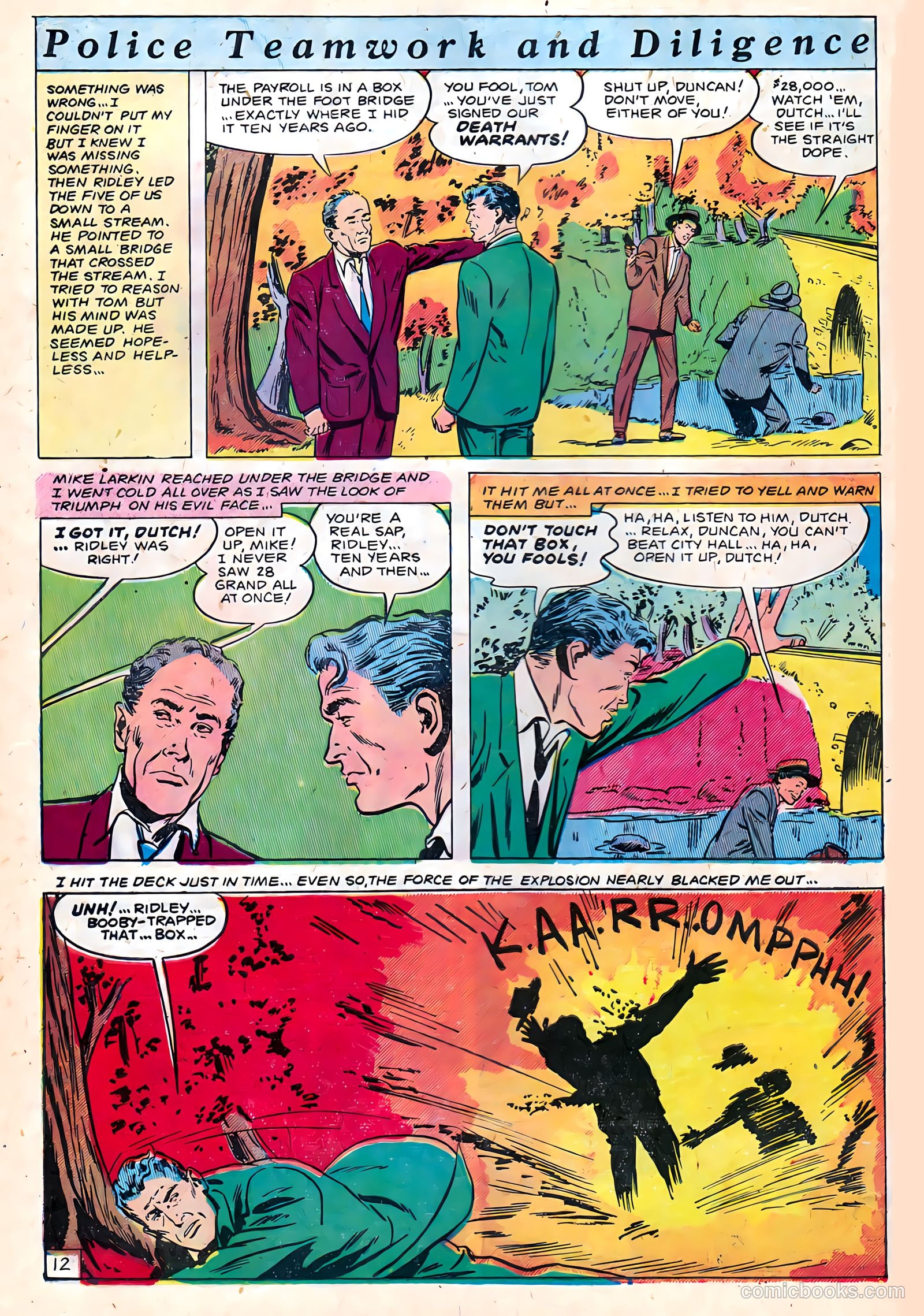 The Perfect Crime #14 (1951) — page 12 of 52
