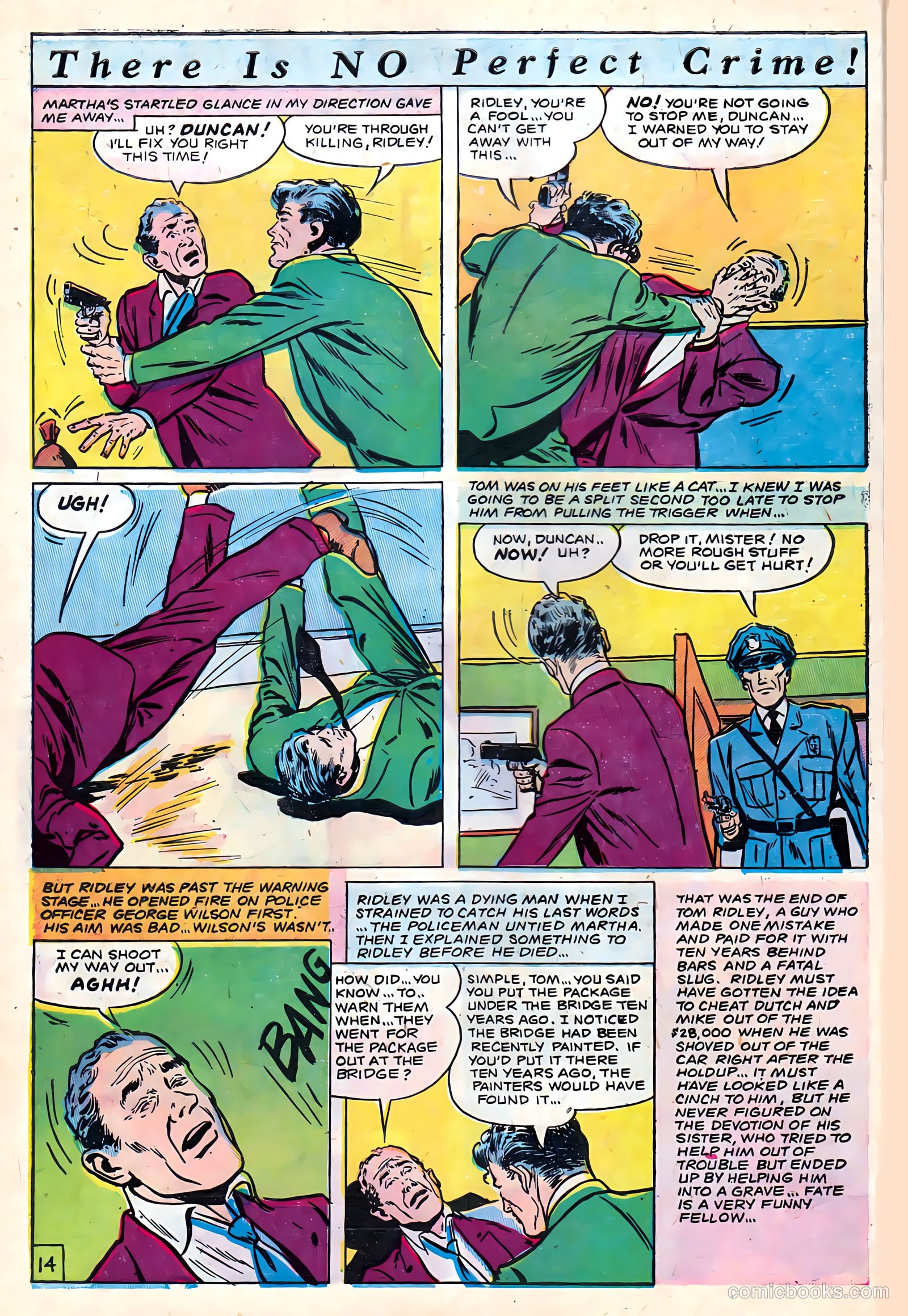 The Perfect Crime #14 (1951) — page 14 of 52