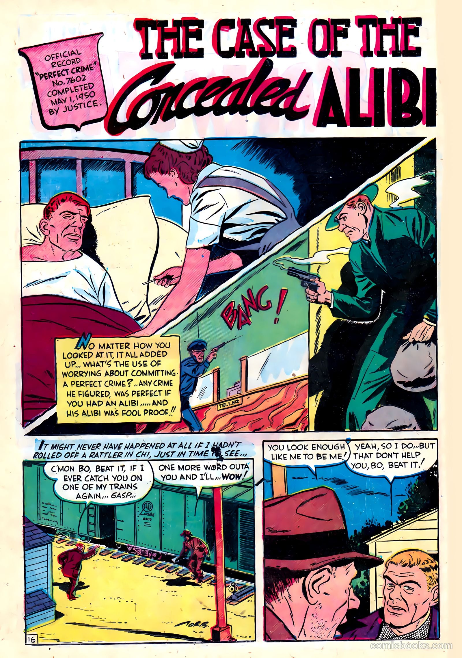 The Perfect Crime #14 (1951) — page 16 of 52
