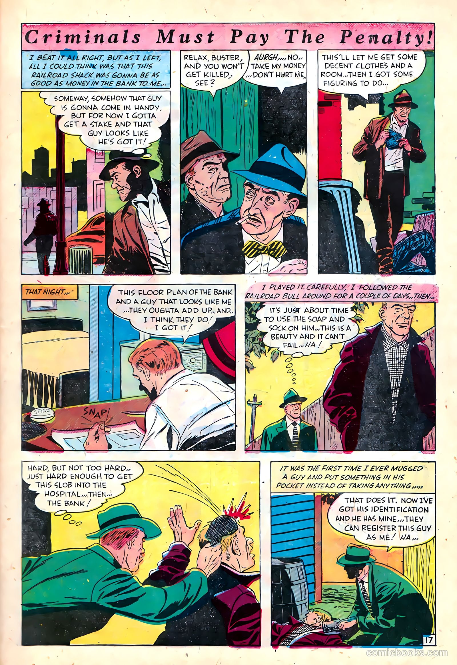 The Perfect Crime #14 (1951) — page 17 of 52