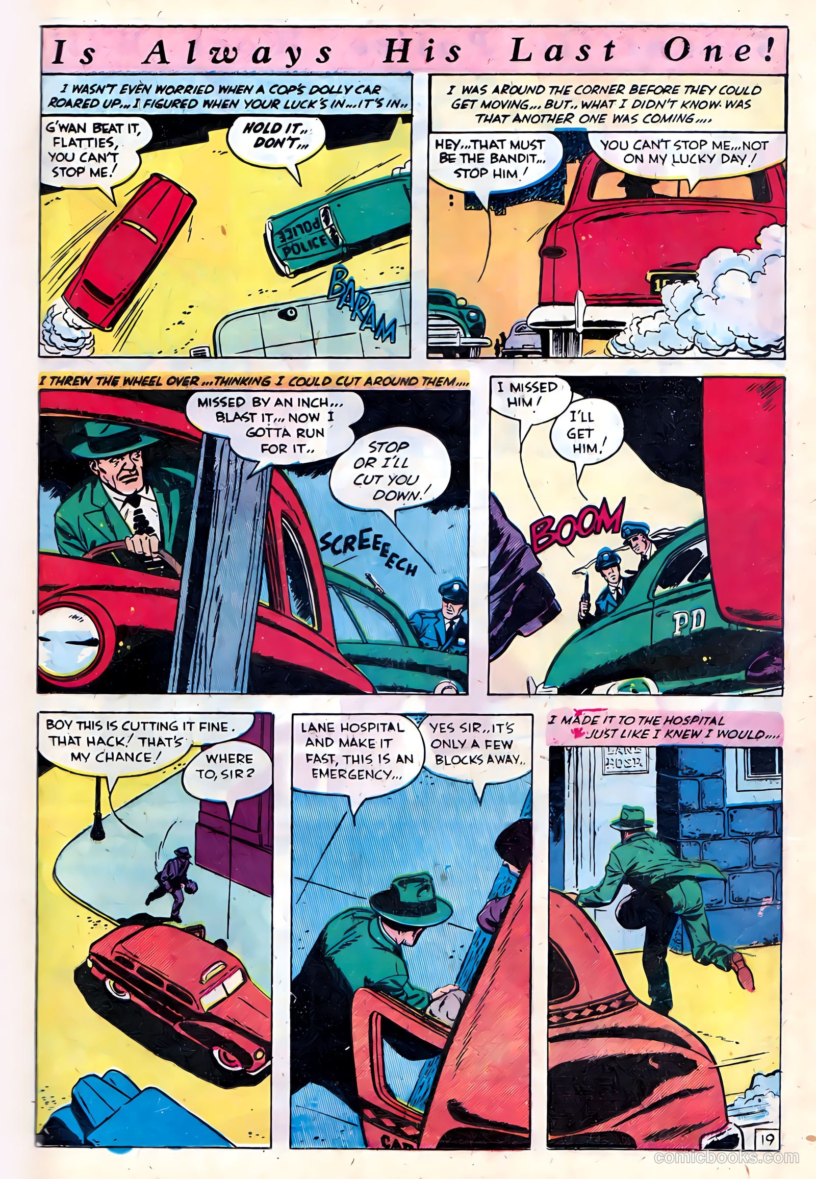 The Perfect Crime #14 (1951) — page 19 of 52