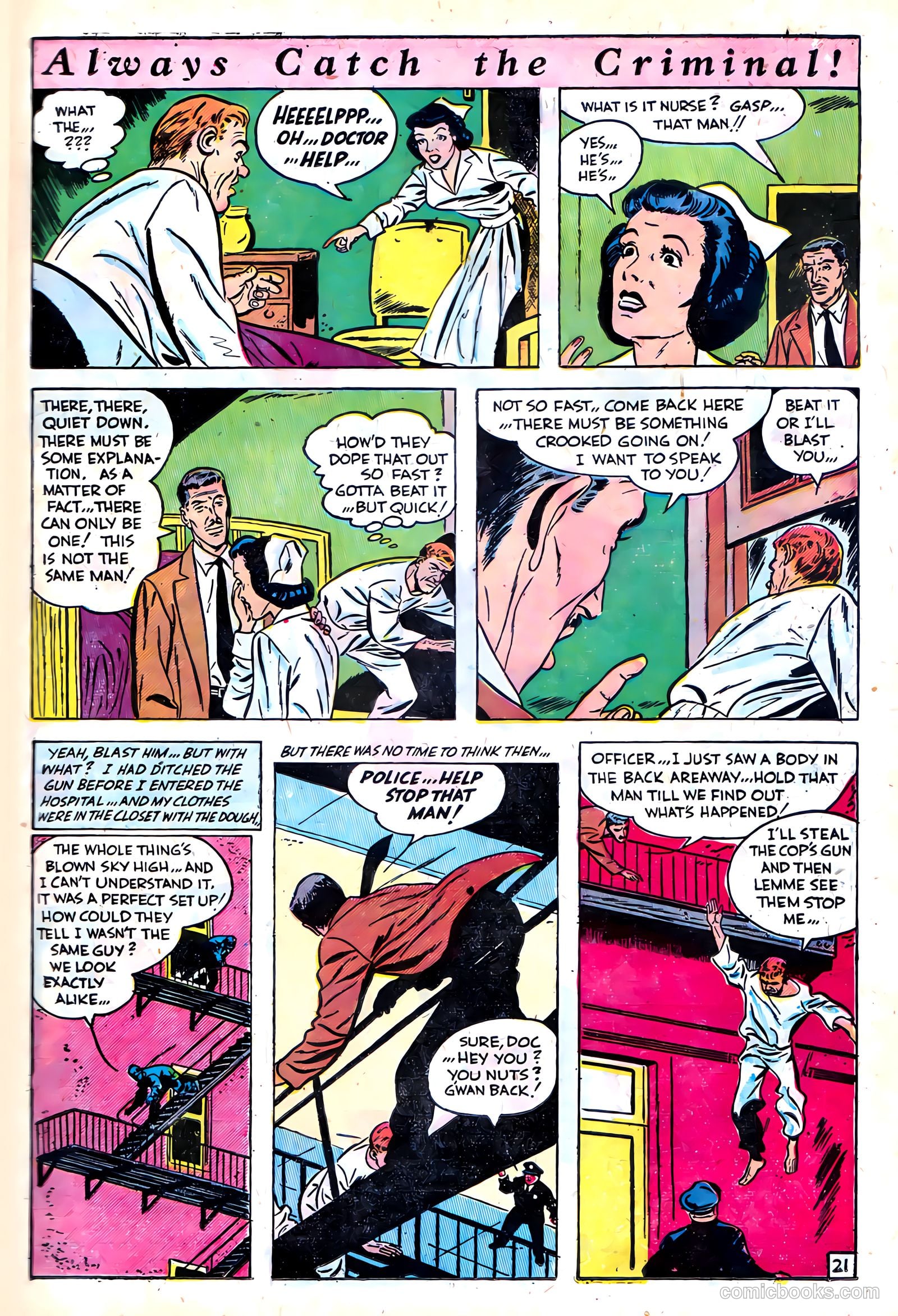 The Perfect Crime #14 (1951) — page 21 of 52