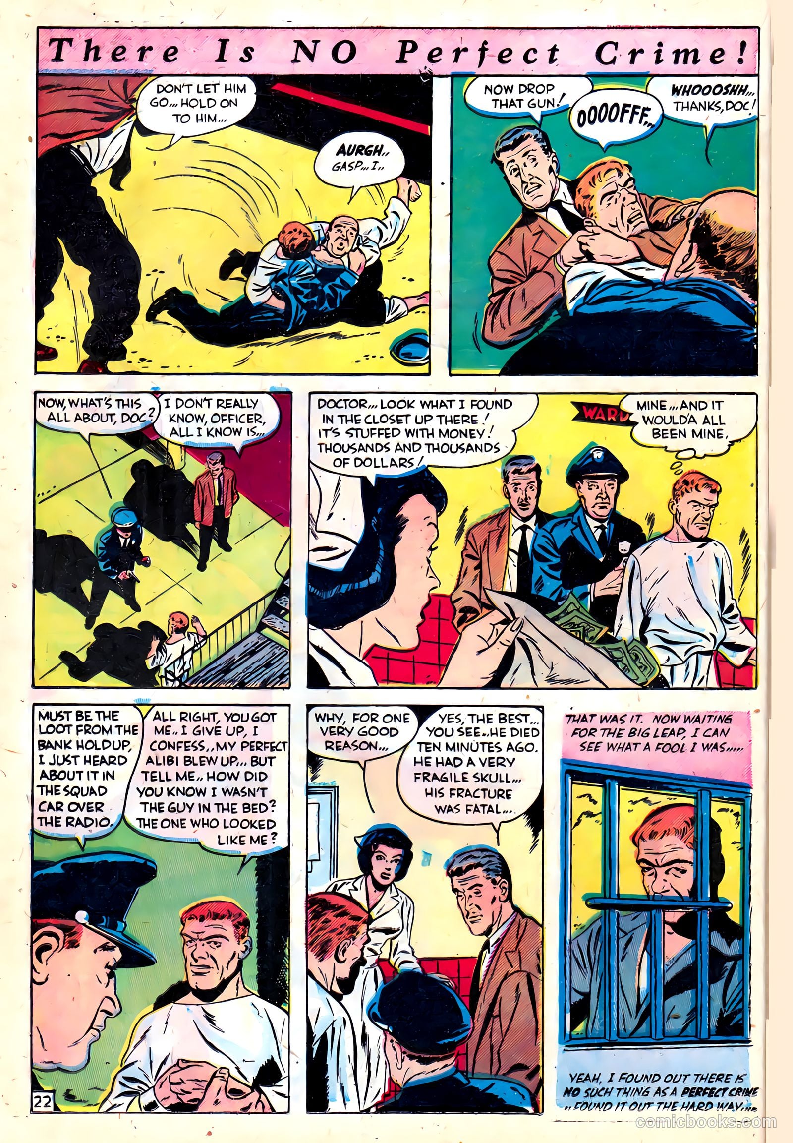 The Perfect Crime #14 (1951) — page 22 of 52
