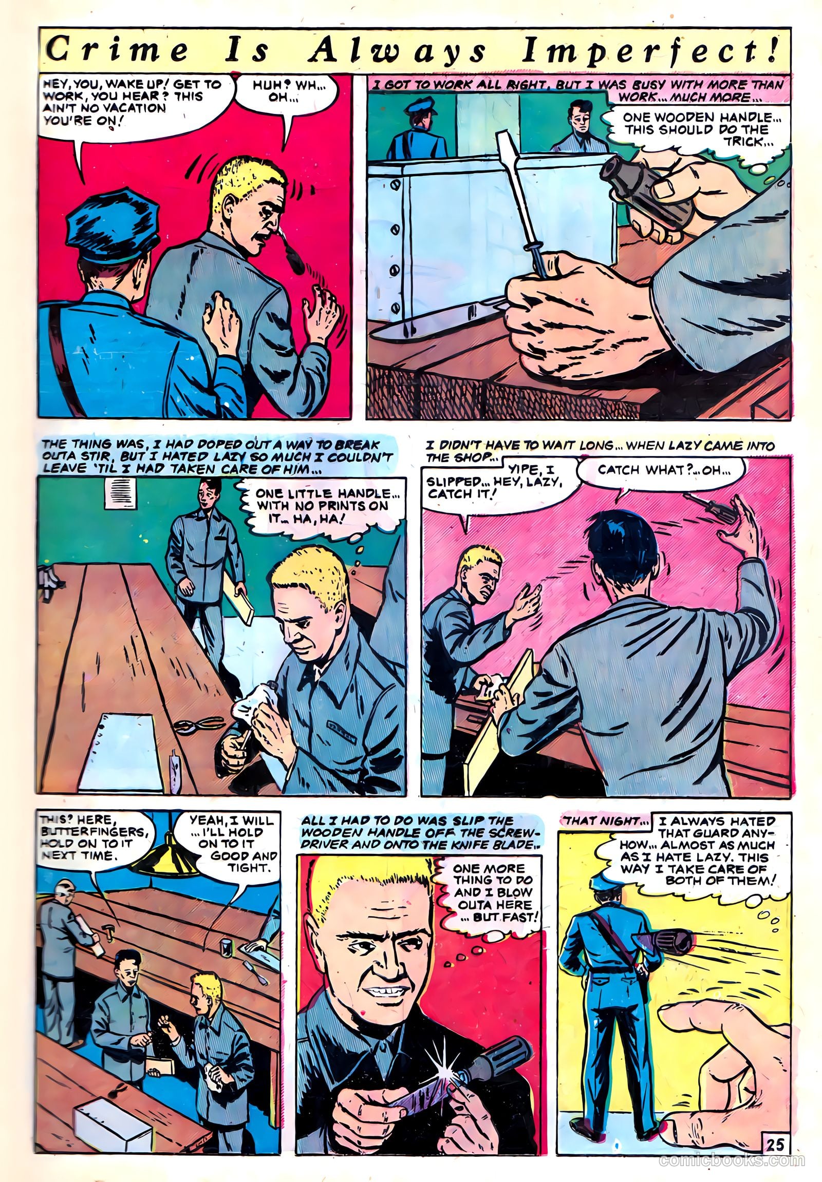 The Perfect Crime #14 (1951) — page 25 of 52