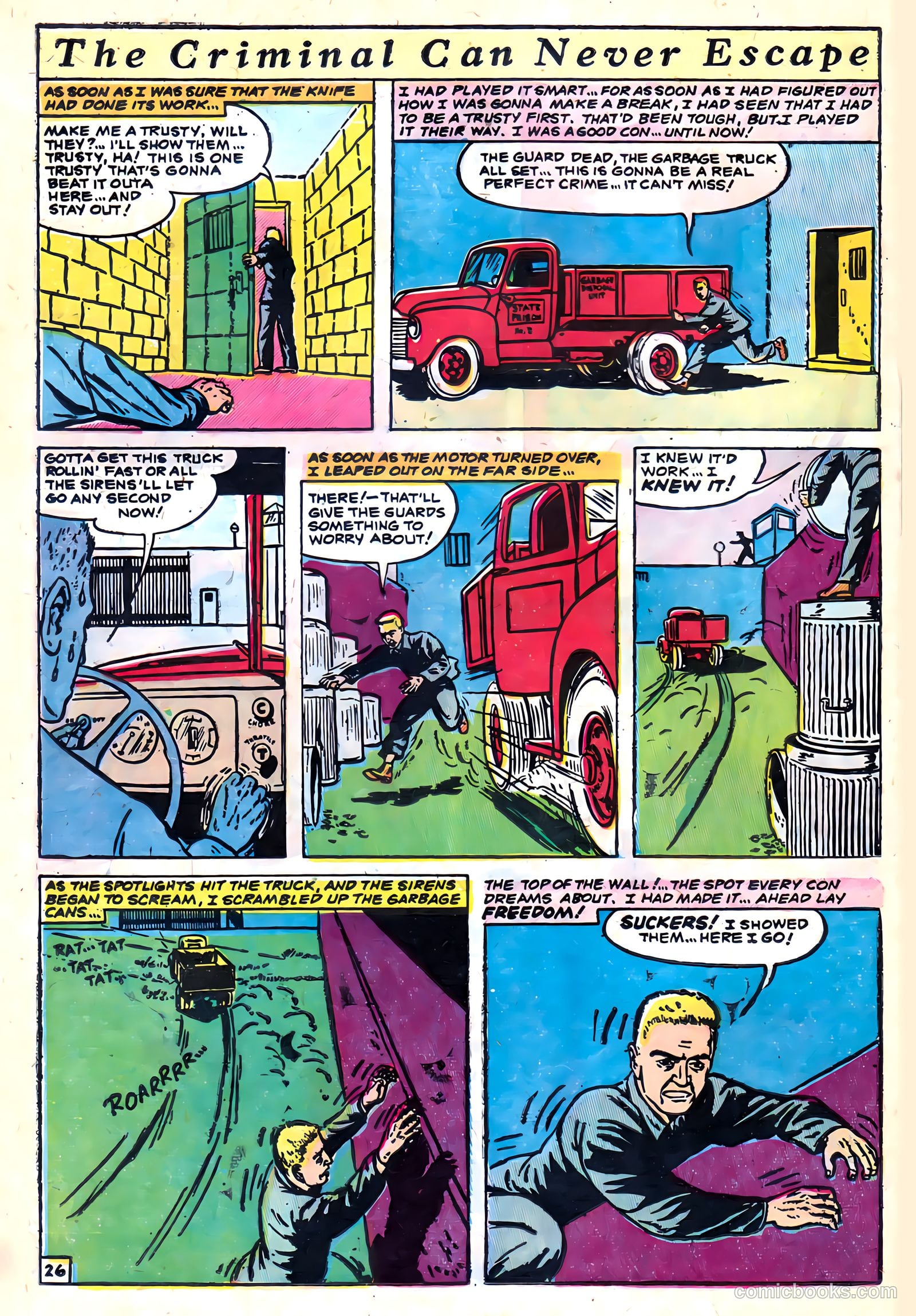 The Perfect Crime #14 (1951) — page 26 of 52