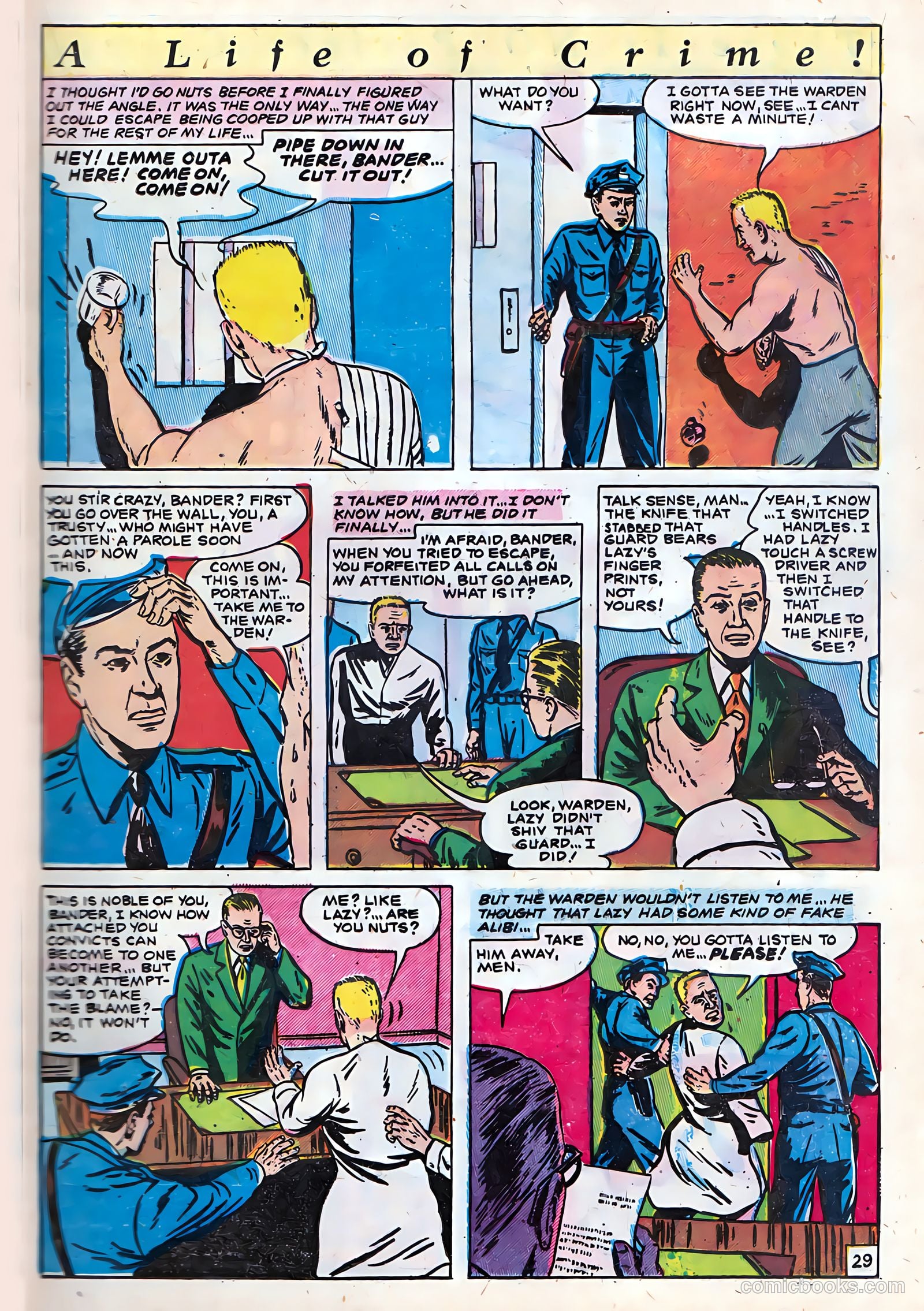 The Perfect Crime #14 (1951) — page 29 of 52