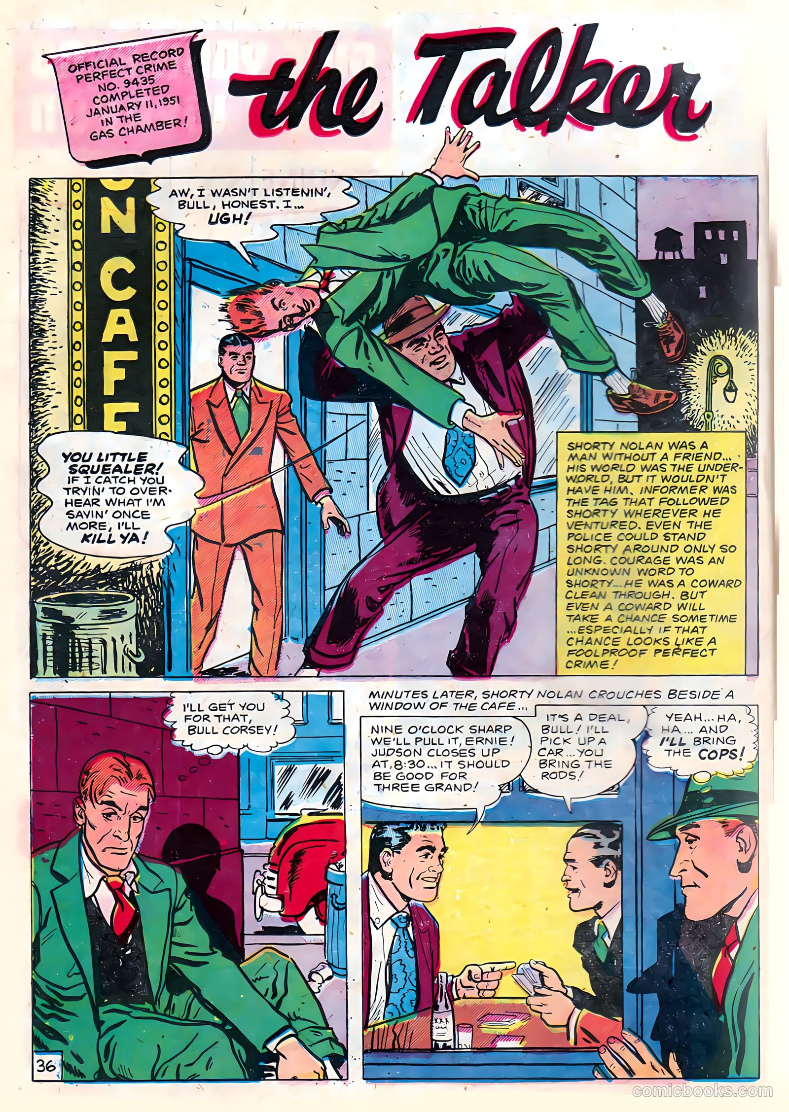 The Perfect Crime #14 (1951) — page 36 of 52