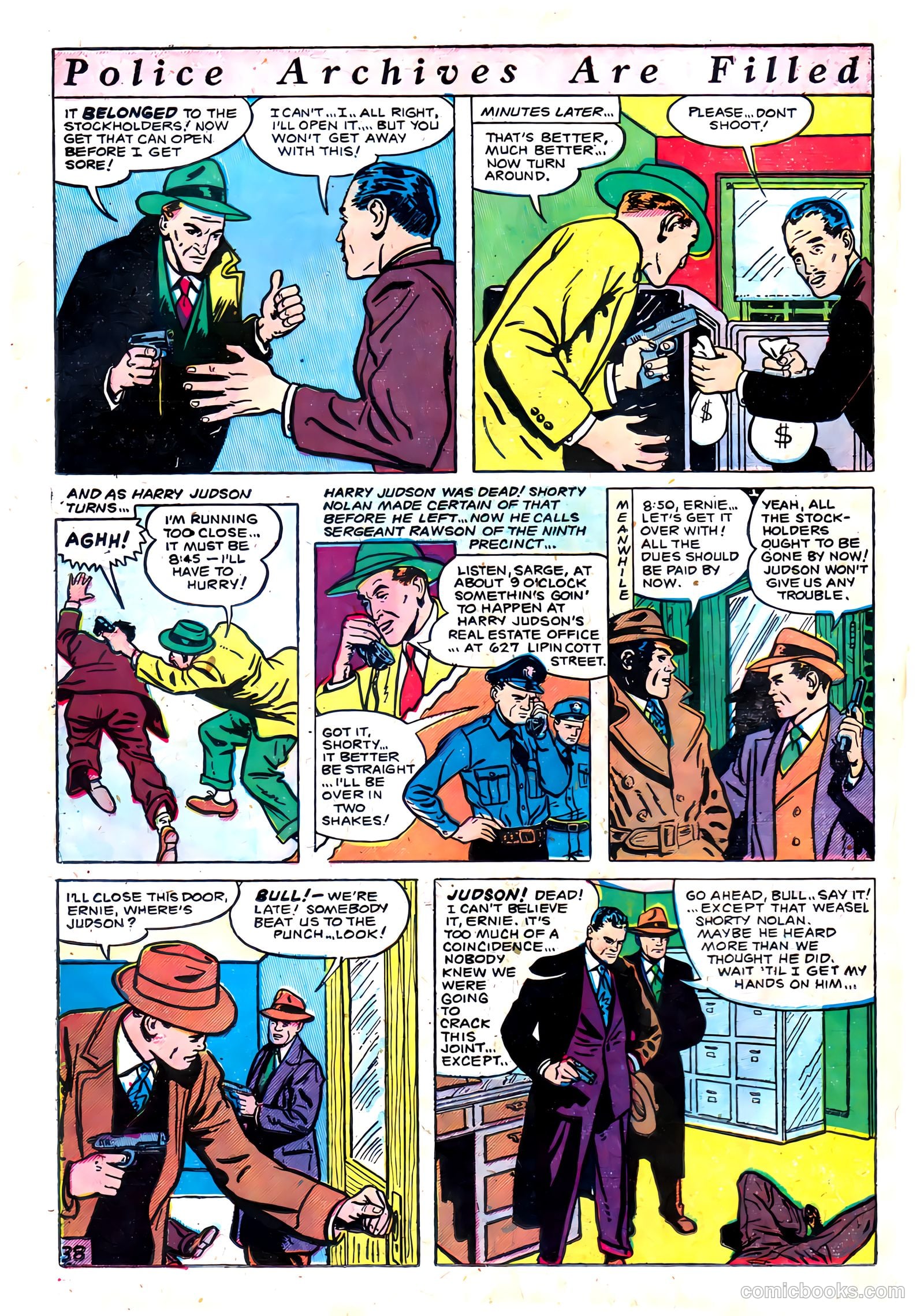 The Perfect Crime #14 (1951) — page 38 of 52