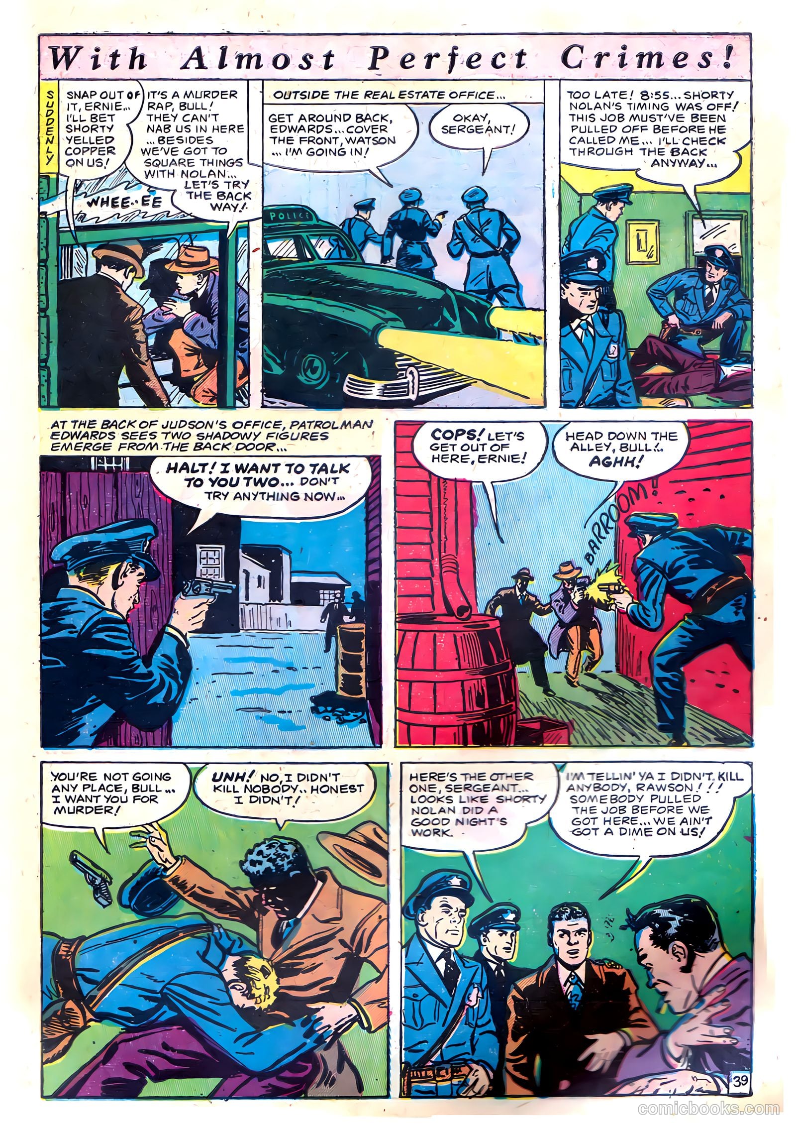 The Perfect Crime #14 (1951) — page 39 of 52
