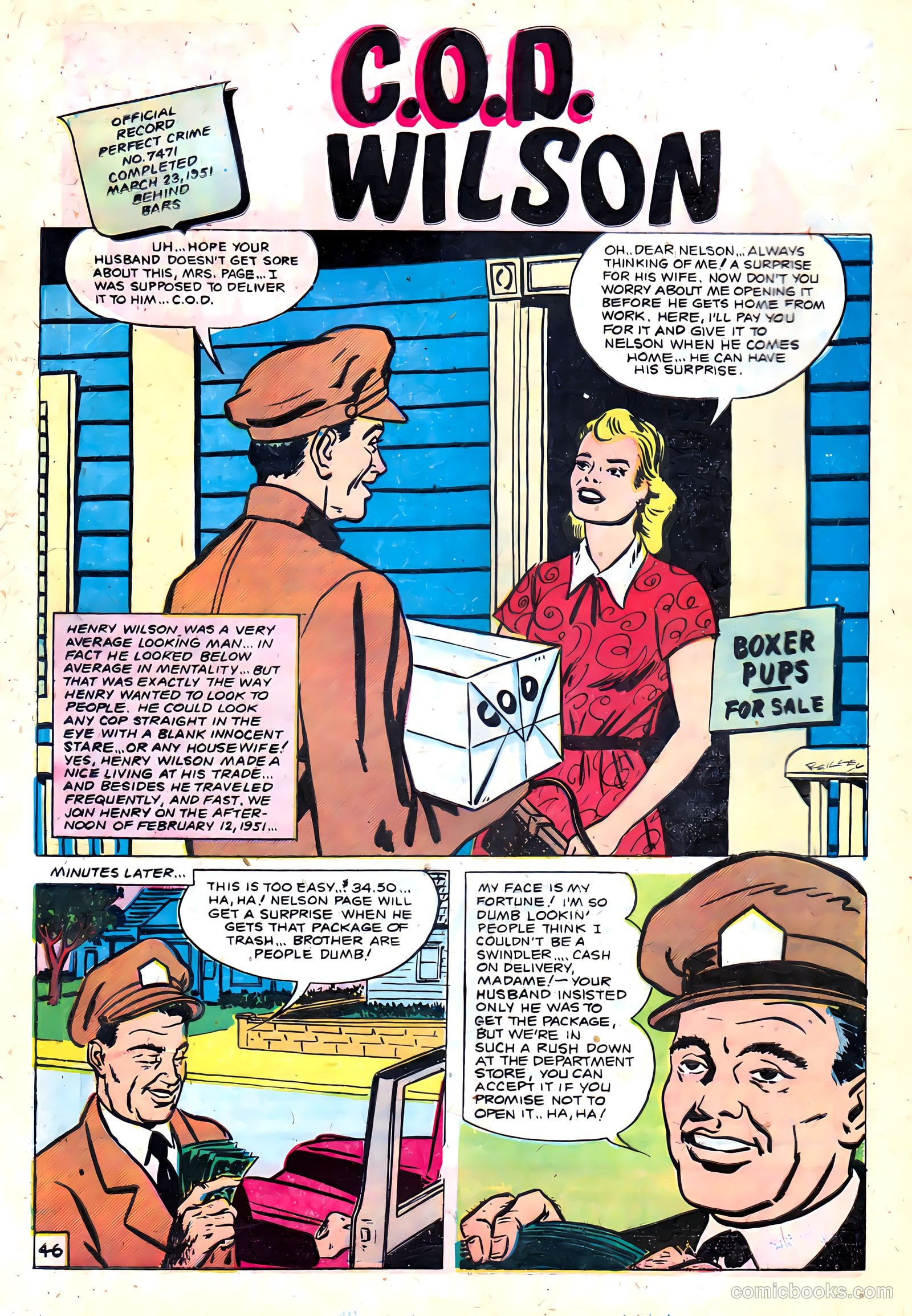 The Perfect Crime #14 (1951) — page 46 of 52