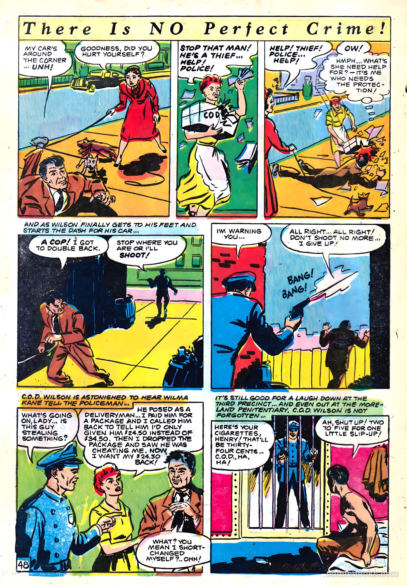 The Perfect Crime #14 (1951) — page 48 of 52