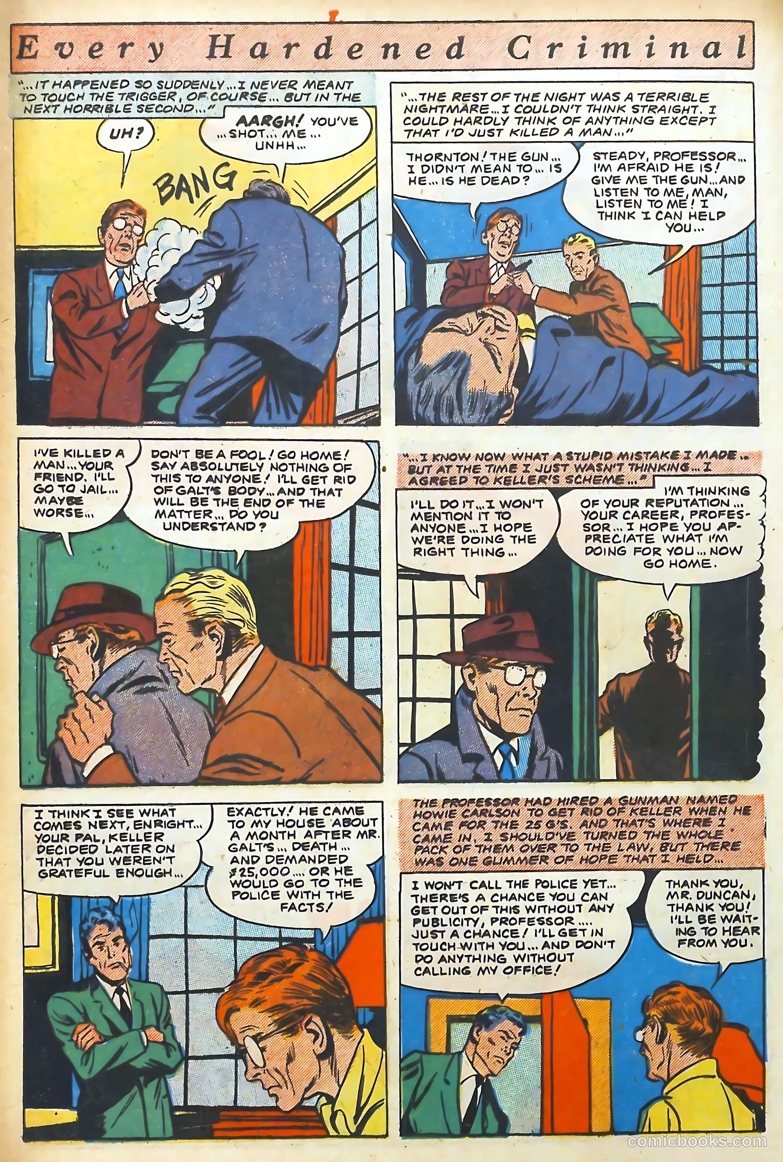 The Perfect Crime #15 (1951) — page 8 of 36