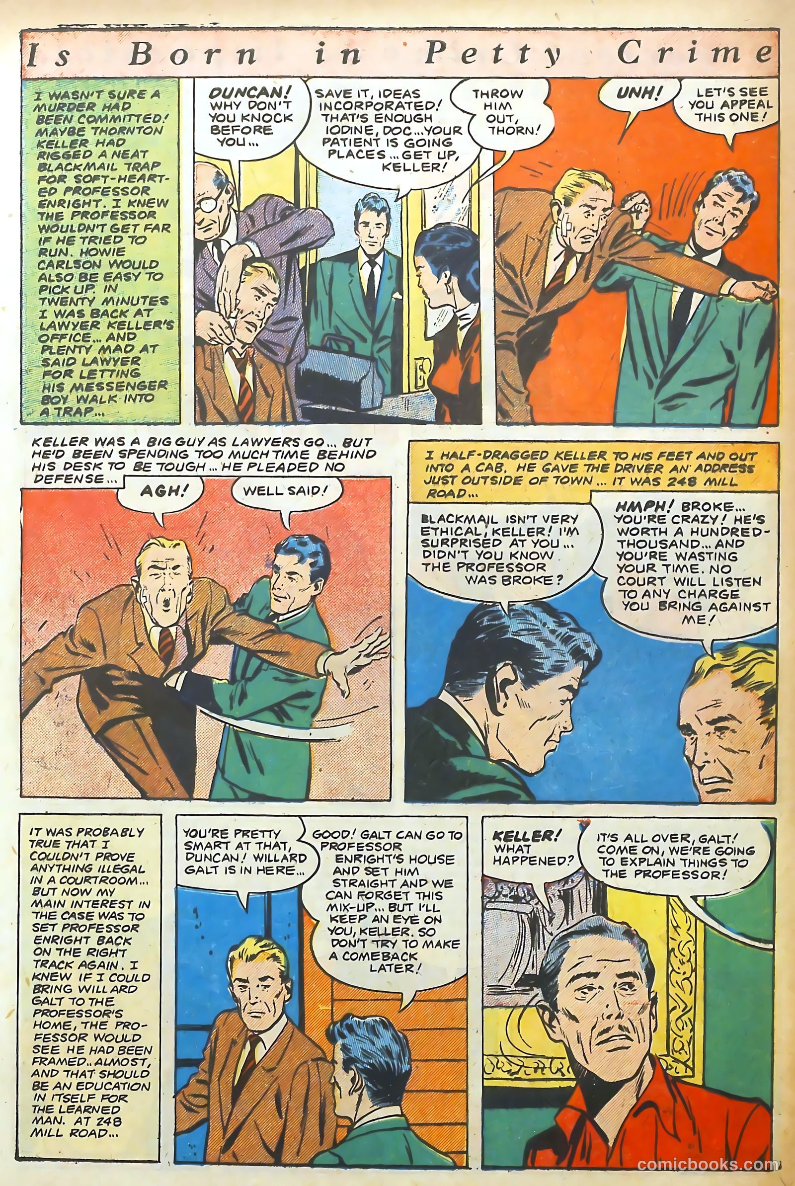 The Perfect Crime #15 (1951) — page 9 of 36
