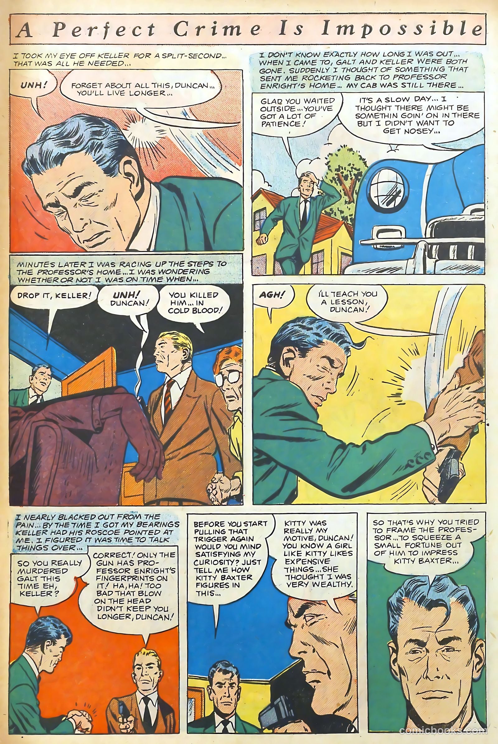The Perfect Crime #15 (1951) — page 10 of 36