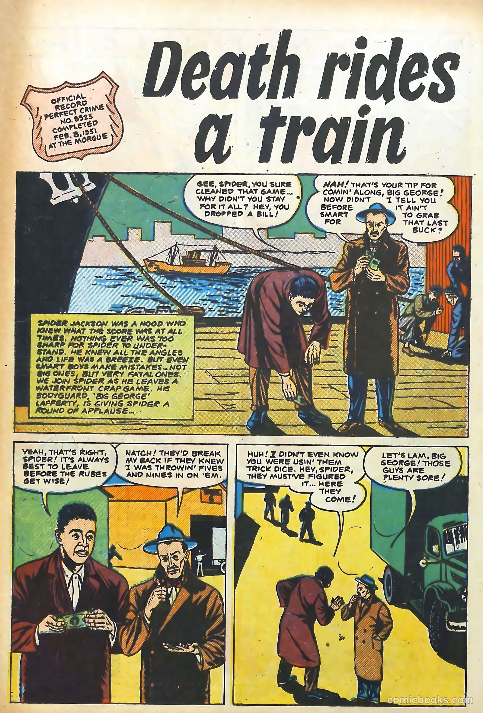 The Perfect Crime #15 (1951) — page 12 of 36