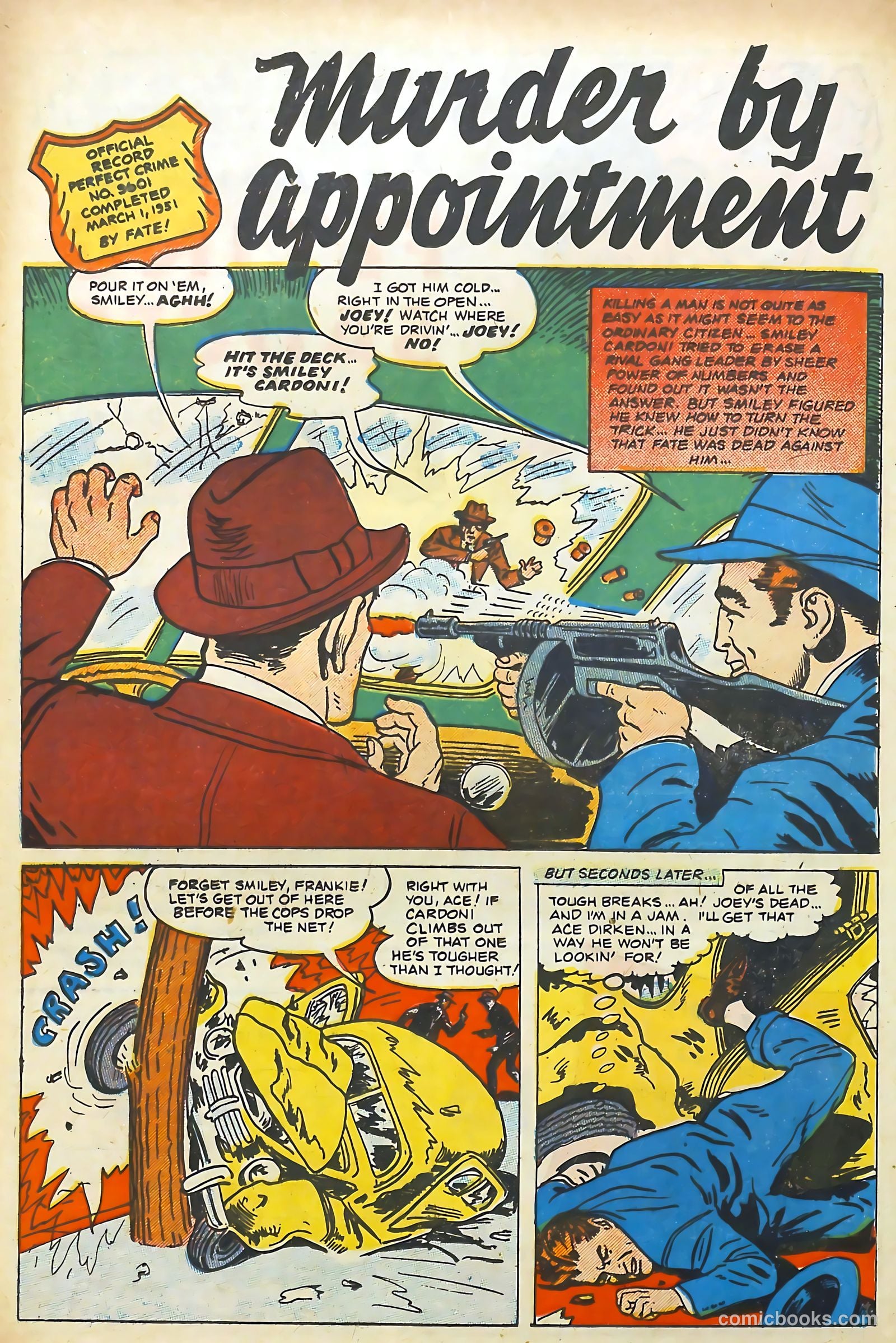 The Perfect Crime #15 (1951) — page 20 of 36