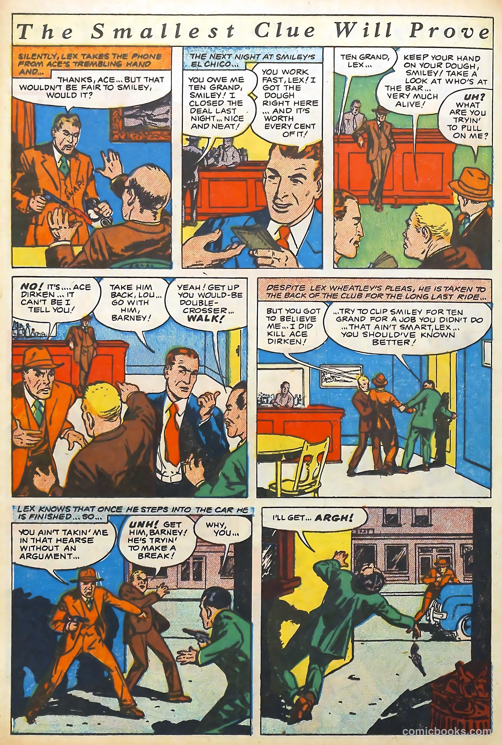 The Perfect Crime #15 (1951) — page 24 of 36