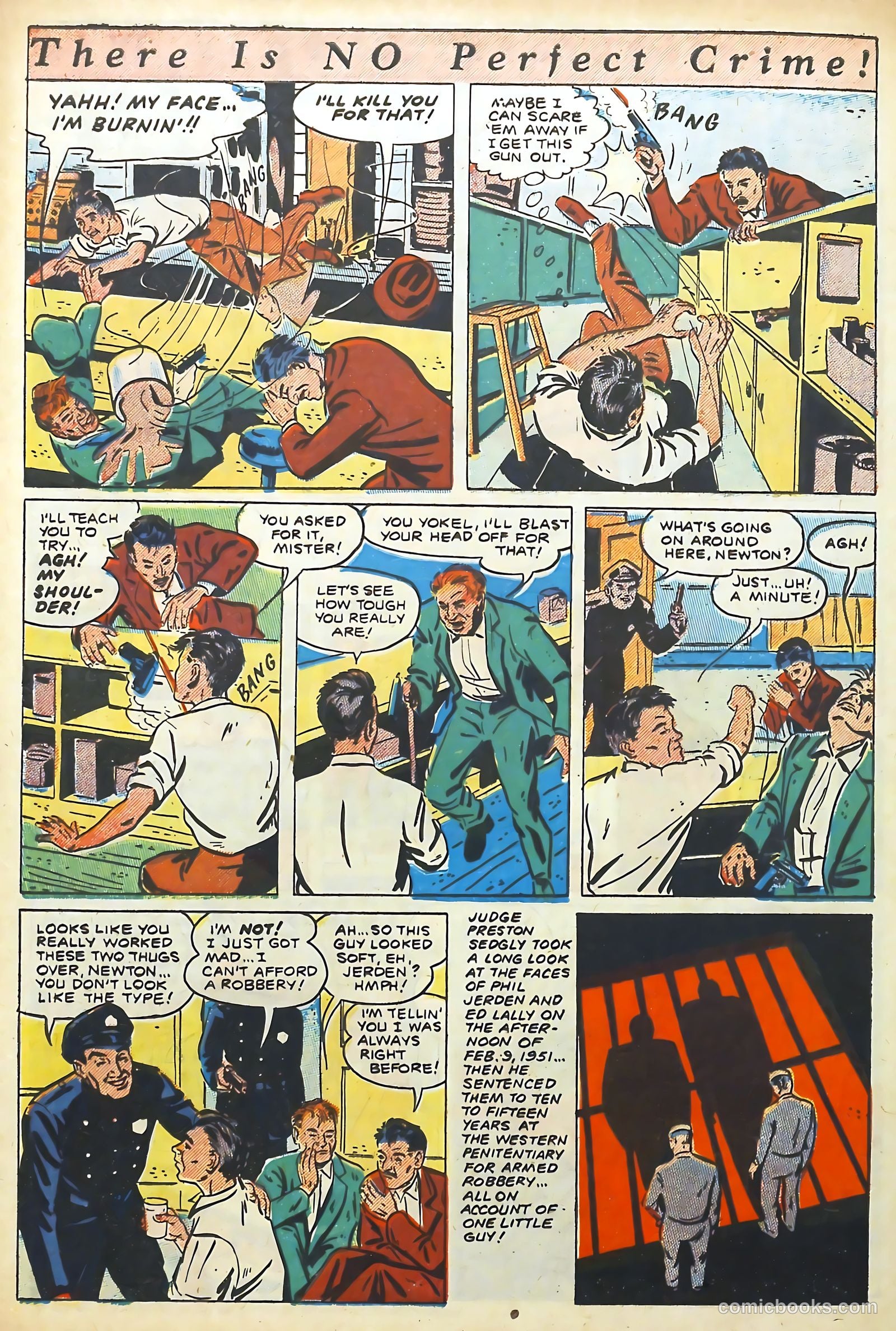 The Perfect Crime #15 (1951) — page 32 of 36
