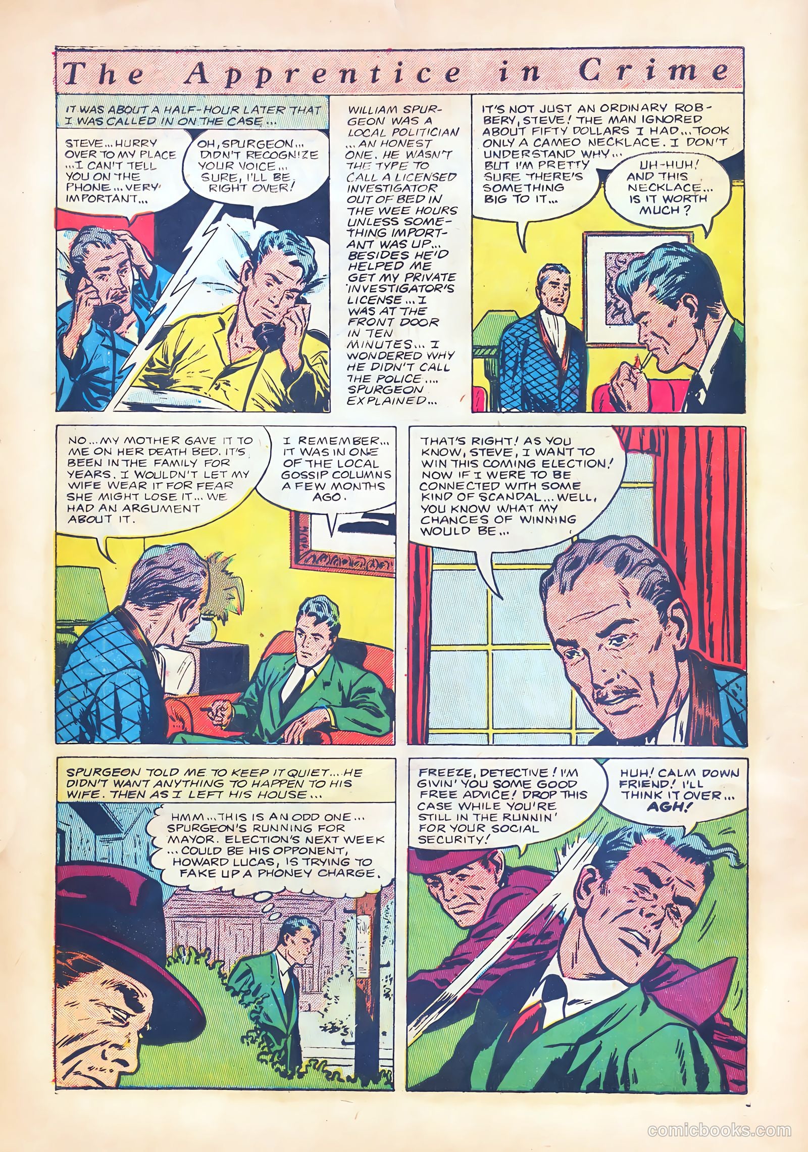 The Perfect Crime #16 (1951) — page 4 of 36