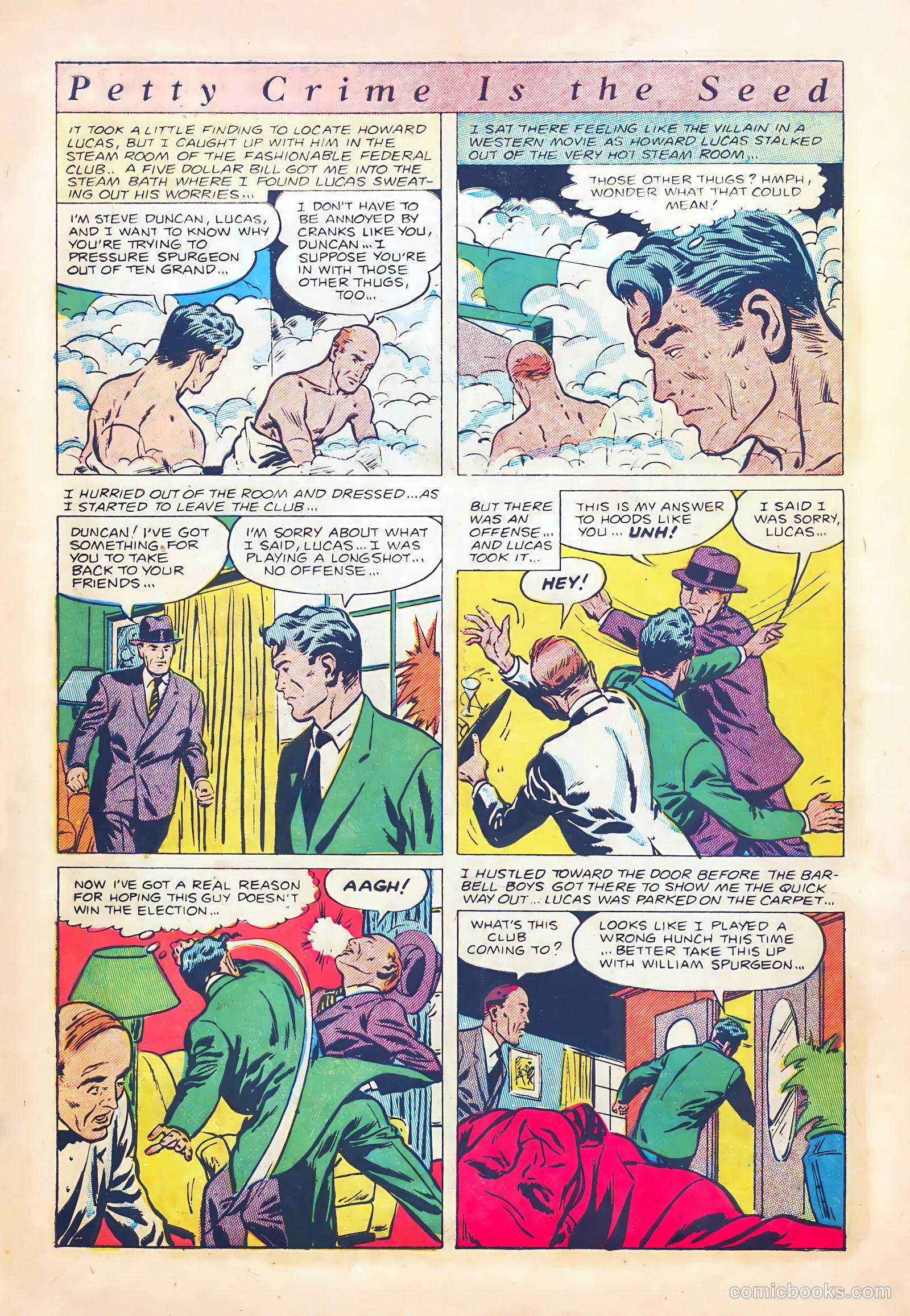 The Perfect Crime #16 (1951) — page 6 of 36