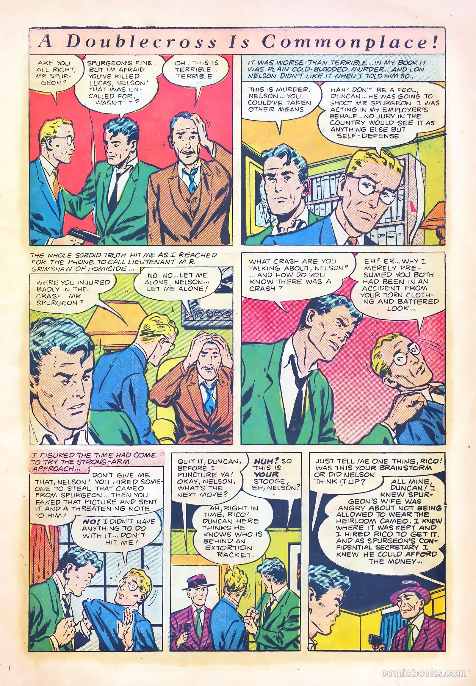 The Perfect Crime #16 (1951) — page 9 of 36