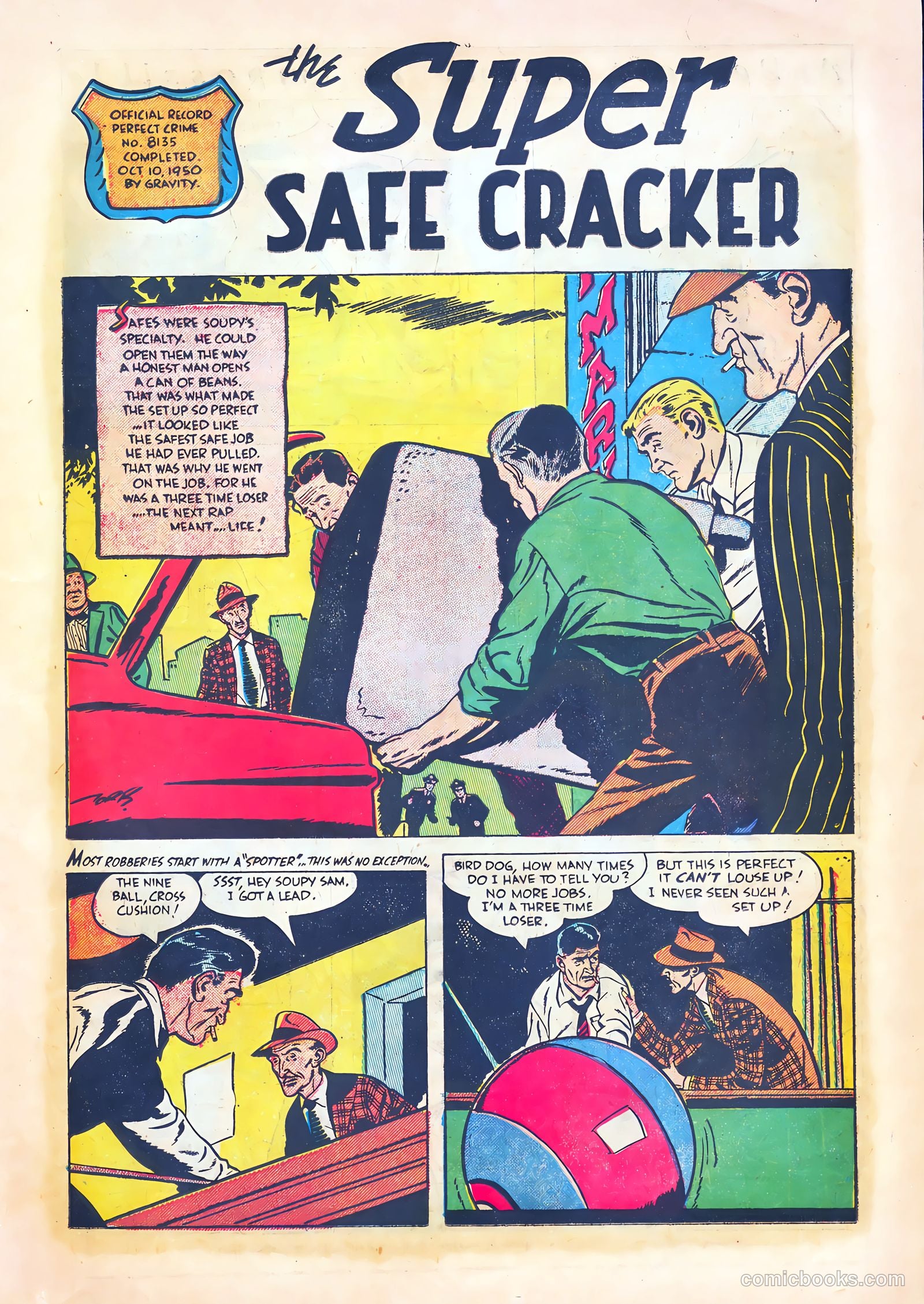 The Perfect Crime #16 (1951) — page 11 of 36