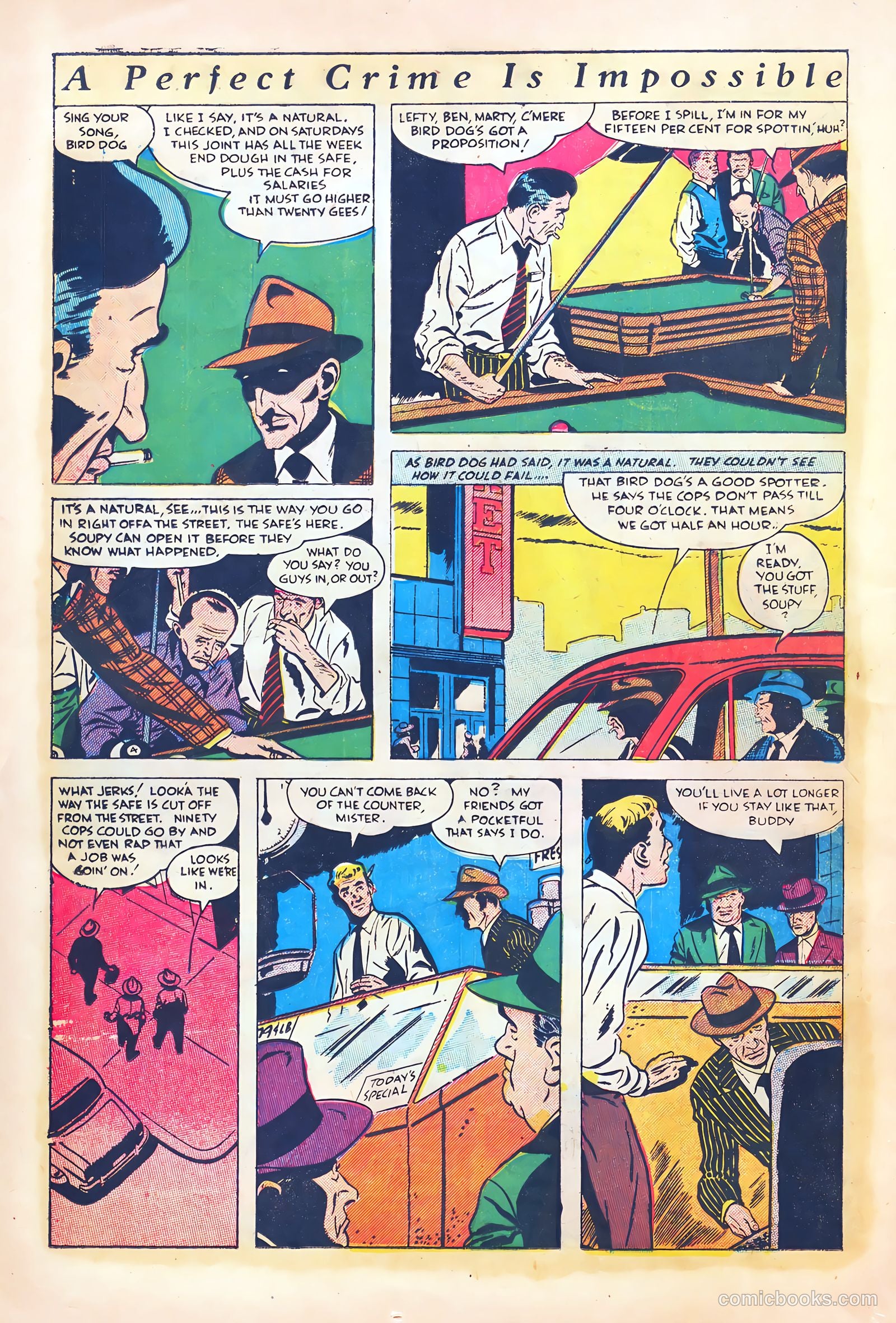 The Perfect Crime #16 (1951) — page 12 of 36